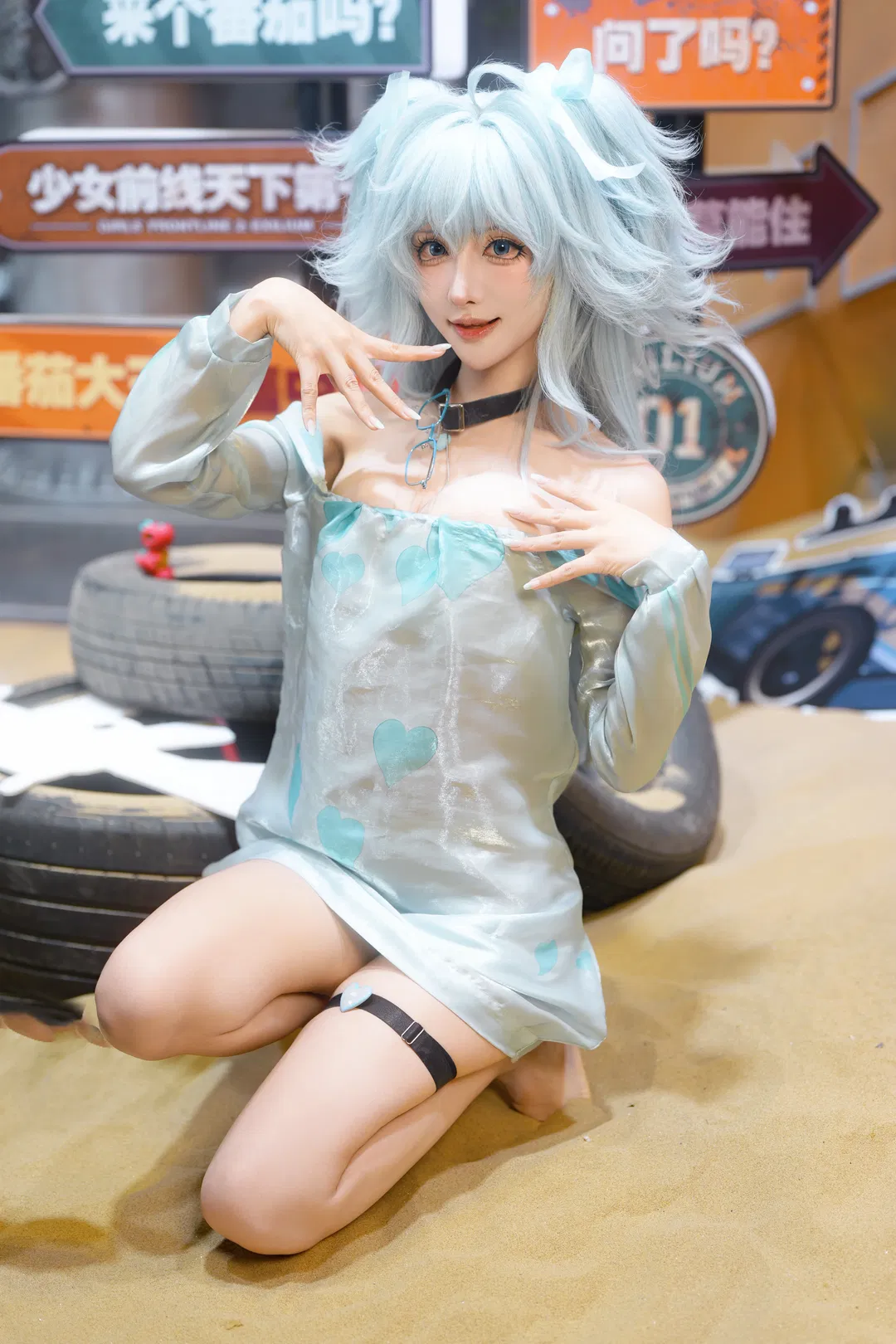 【芙洛倫cos】BW漫展上的薄荷藍少女 - 第 2 張