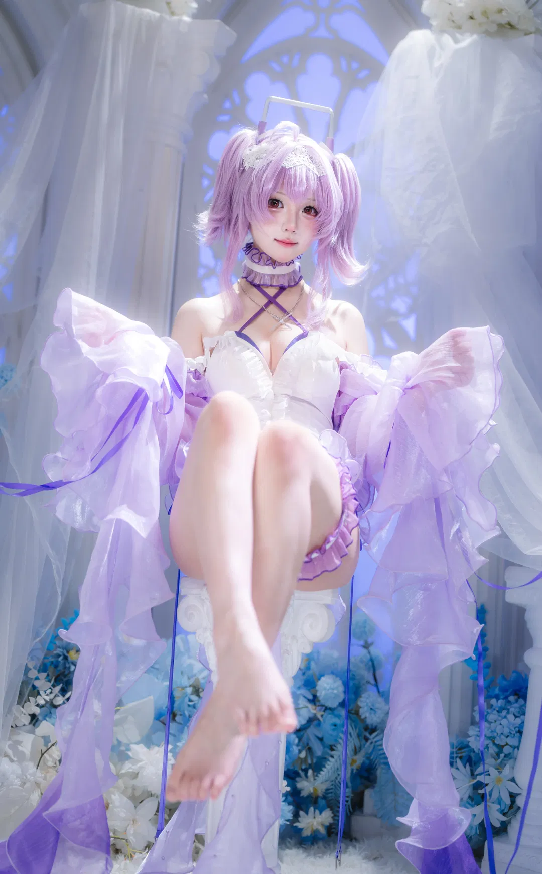 【莉贝雷利奥cos】NIKKE水母的新衣服梦幻感拉满 - 第 4 张