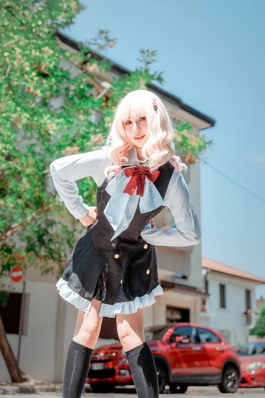 【小森唯cos】魔鬼恋人夏日放学路的微风与阳光 - 第 5 张