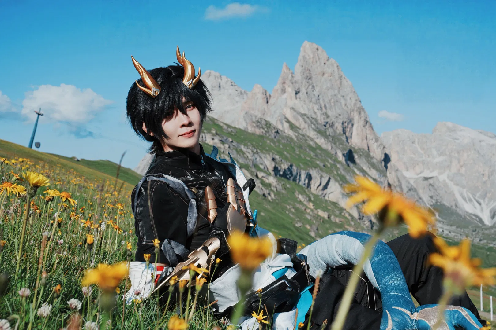 【丹恒cos】崩坏星穹铁道 高山草甸的出图之旅 - 第 5 张