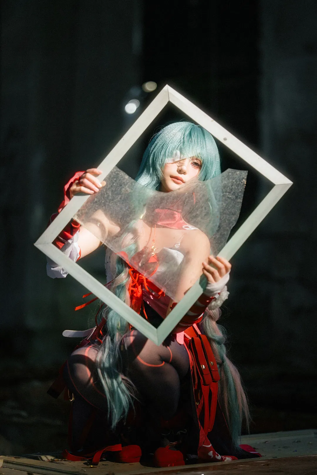 【弗洛洛cos】废弃剧院里的红白交响曲 - 第 10 张