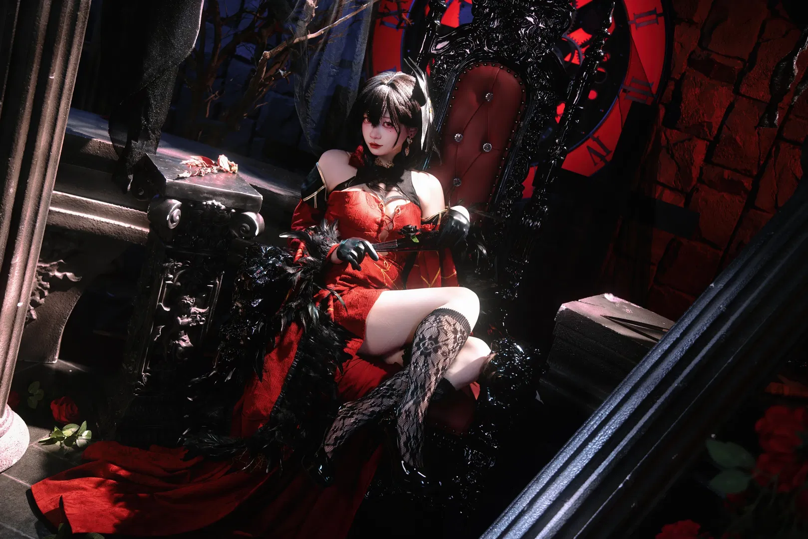 【建武cos】碧蓝航线的红黑哥特红宴 - 第 2 张