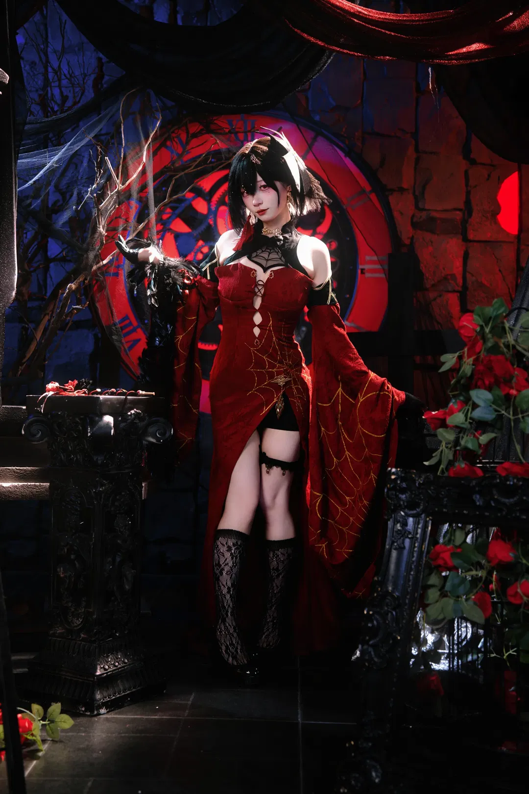 【建武cos】碧蓝航线的红黑哥特红宴 - 第 3 张