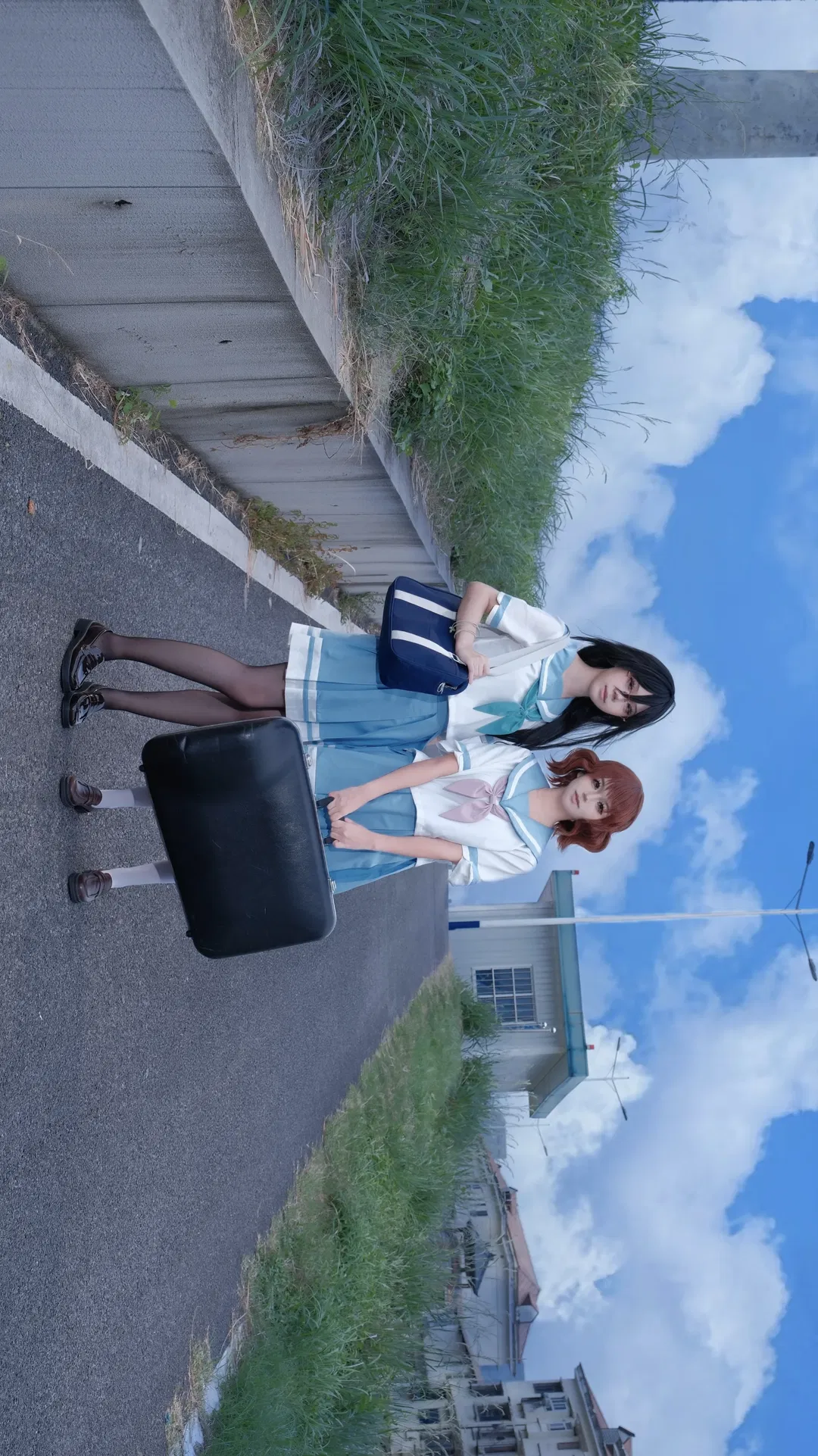 【黄前久美子cos】北宇治高中的日常，和明日香学姐一起出发 - 第 1 张