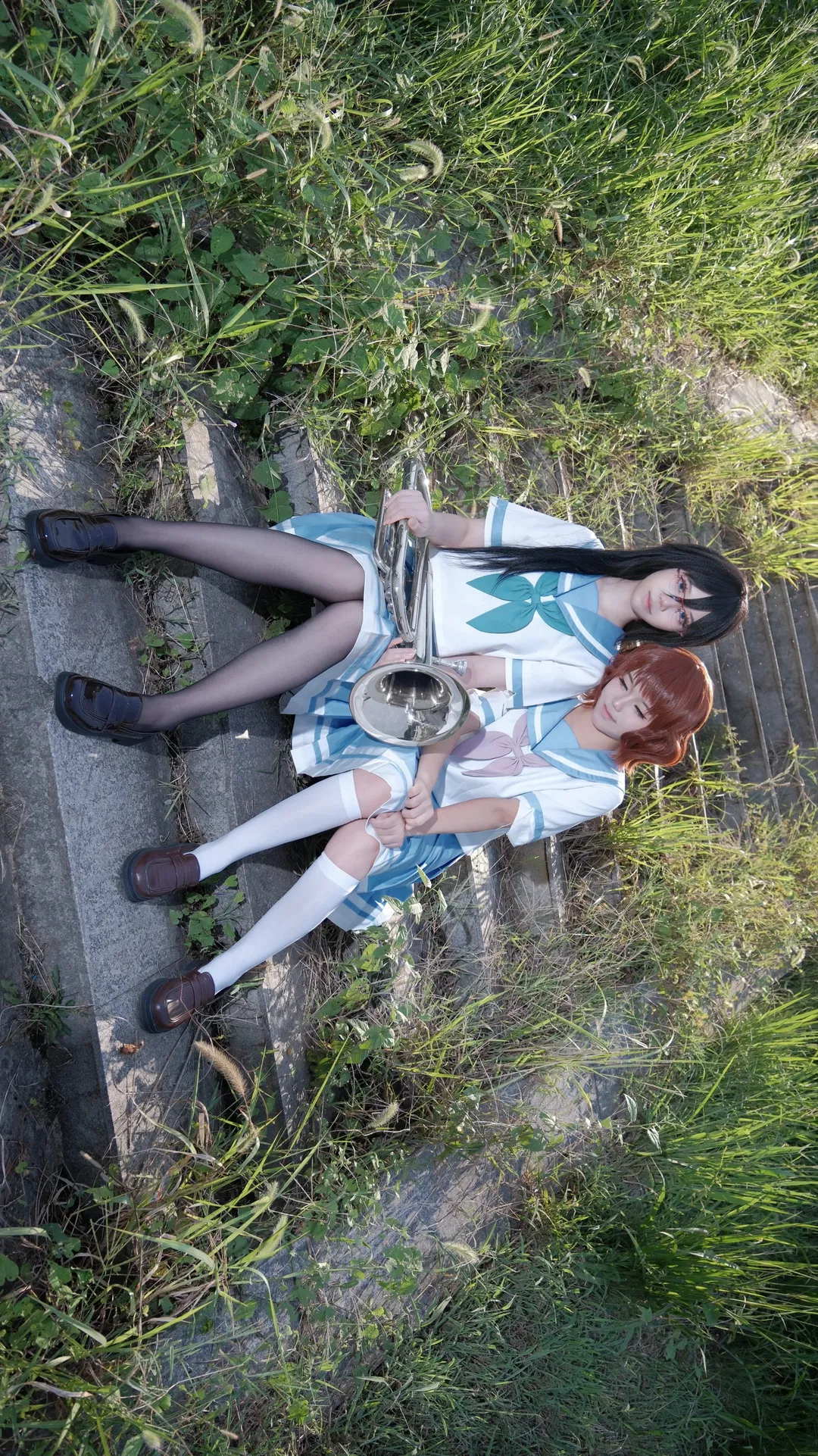 【黄前久美子cos】吹响吧上低音号，属于夏日的蓝色旋律 - 第 3 张
