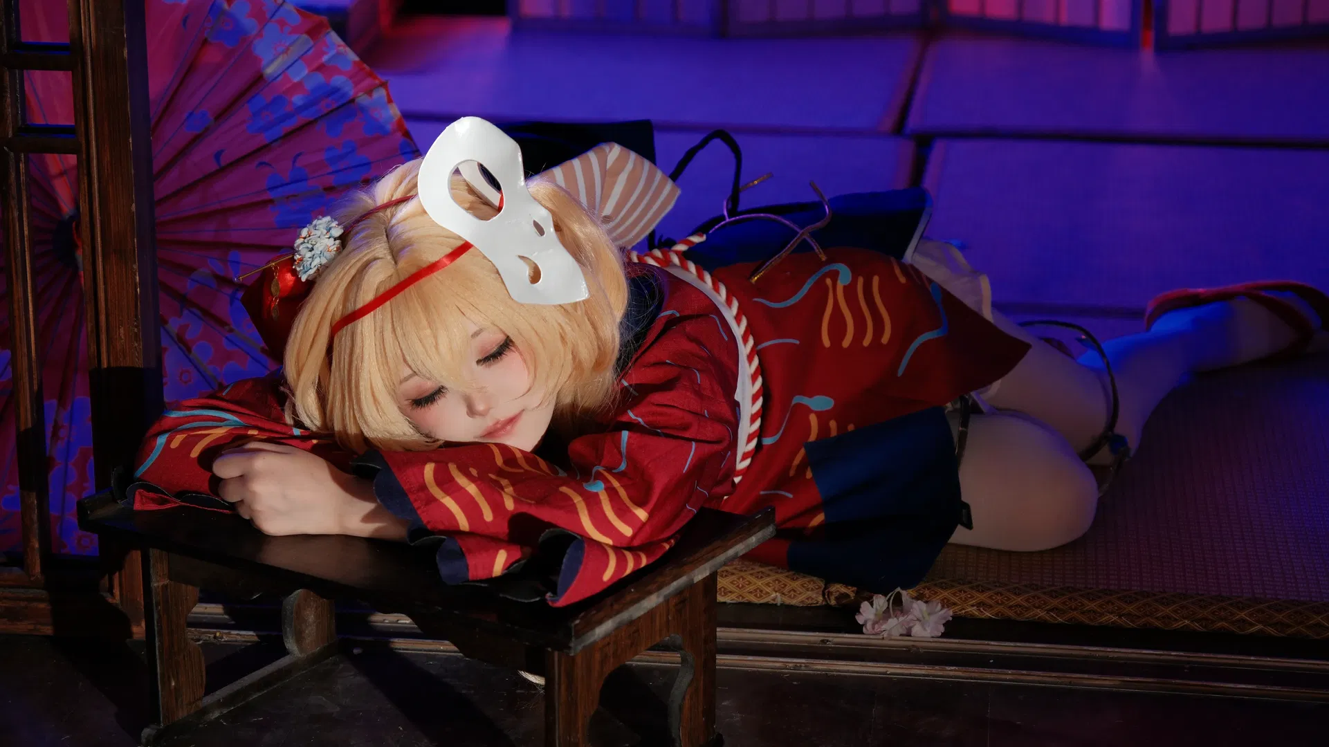 【芙兰朵露cos】东方project红魔馆的碎华变幻想 - 第 3 张