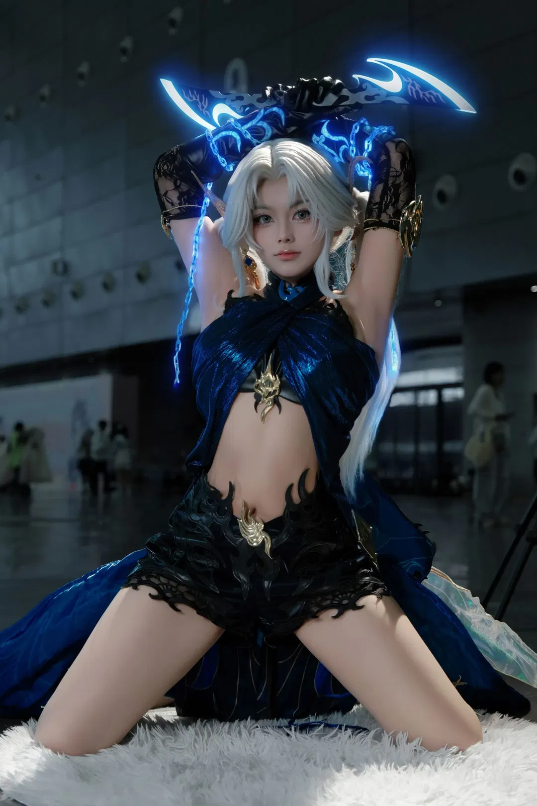 【ツァイコスプレ】NARAKA: BLADEPOINT 孤高の刃が放つ蒼光の双剣 - 1 枚目
