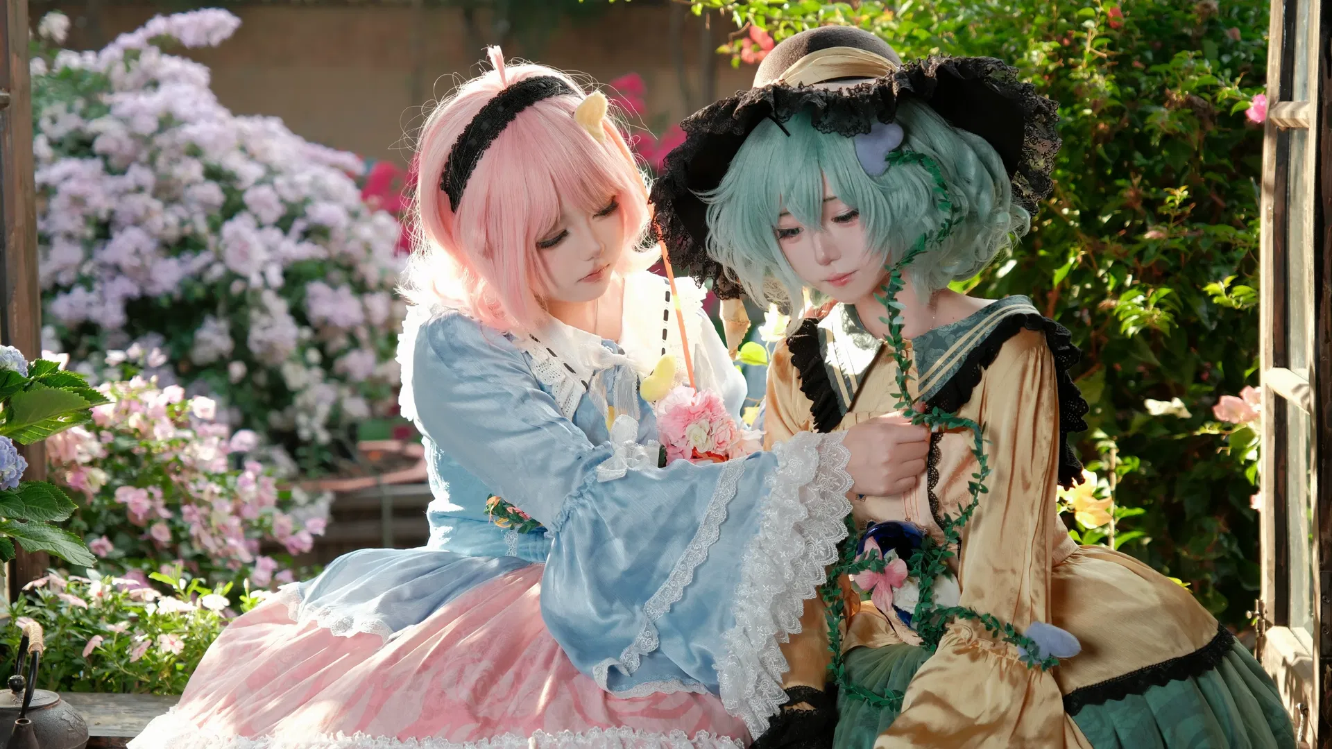 【古明地覺cos】東方project地靈殿的繁花庭院之旅 - 第 4 張
