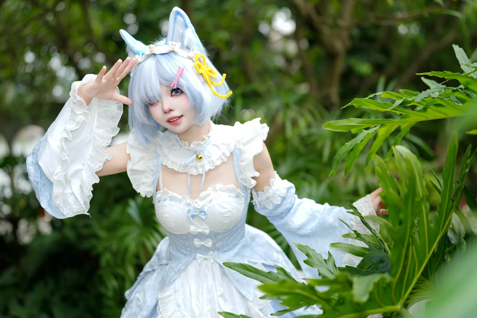 【蕾姆cos】从零开始的异世界水色猫猫 - 第 2 张
