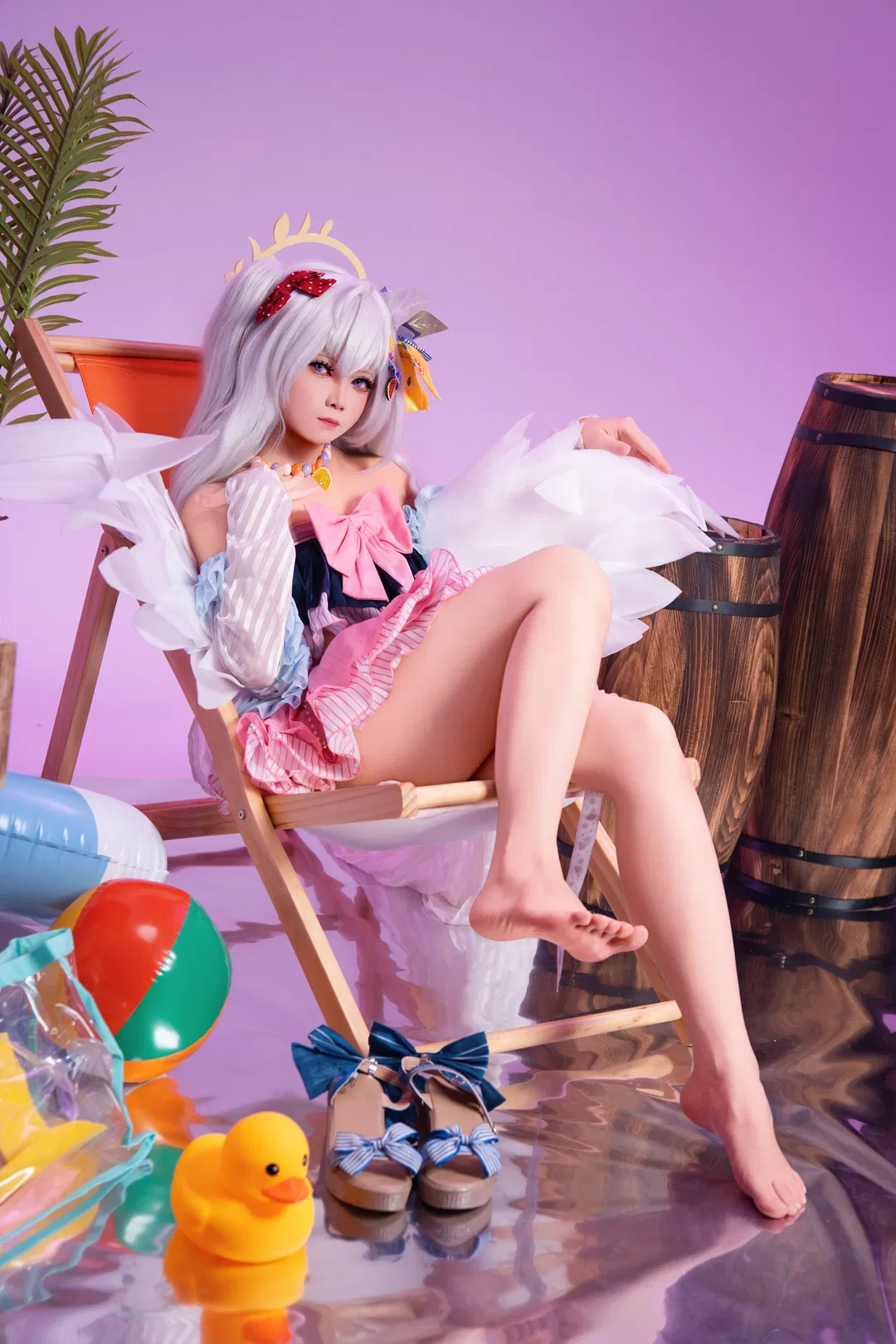 【白洲梓cos】蔚蓝档案的夏日水梓 - 第 2 张