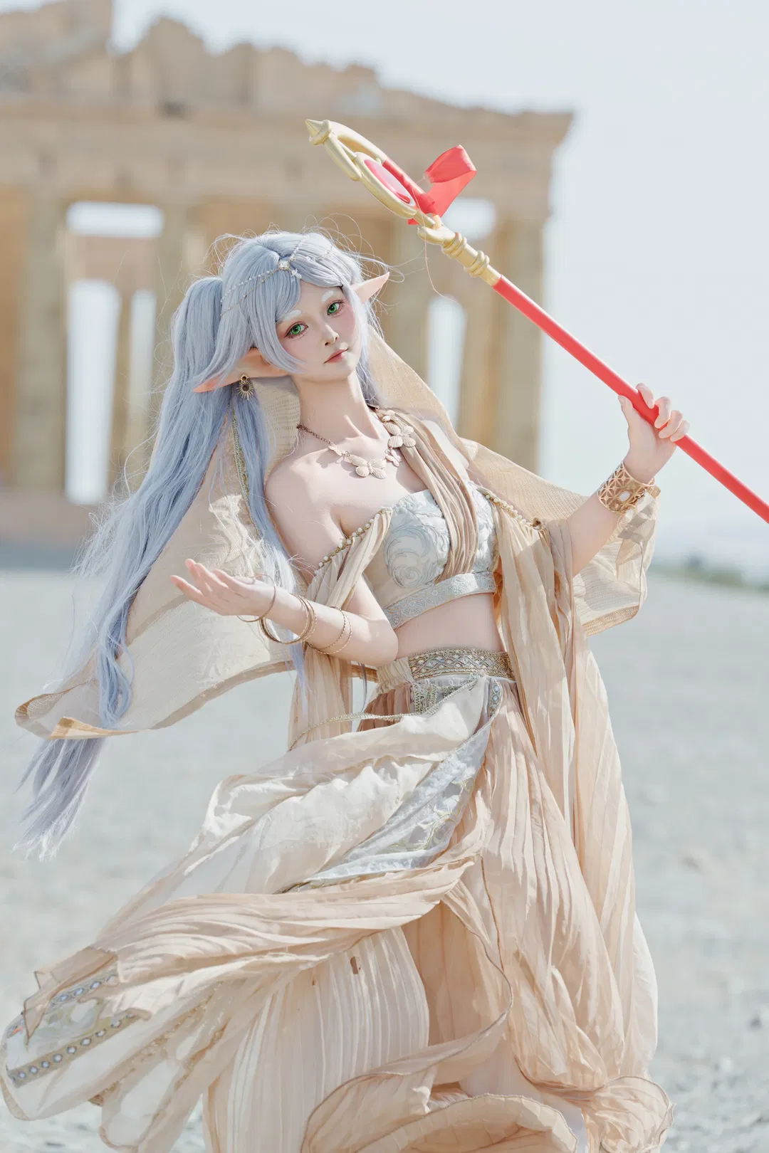 【芙莉蓮cos】葬送的芙莉蓮私設，敦煌沙漠裡的魔法使 - 第 2 張