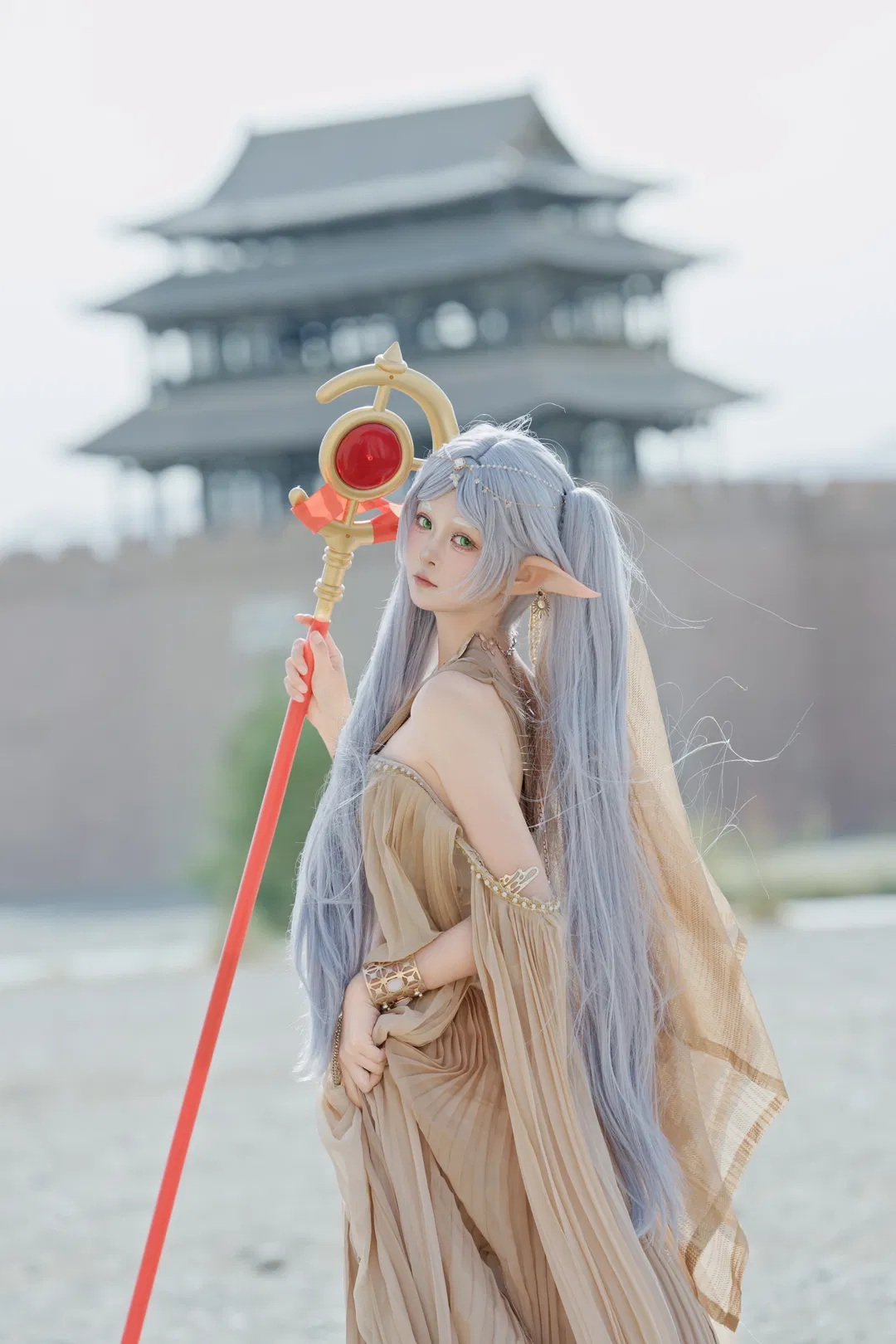 【芙莉蓮cos】葬送的芙莉蓮私設，敦煌沙漠裡的魔法使 - 第 7 張