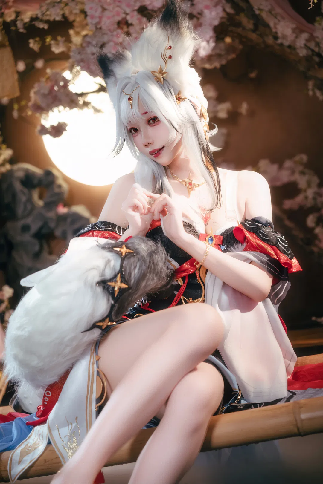 【心月狐cos】鸣潮里的心月狐，明月为眸的妖狐少女 - 第 2 张