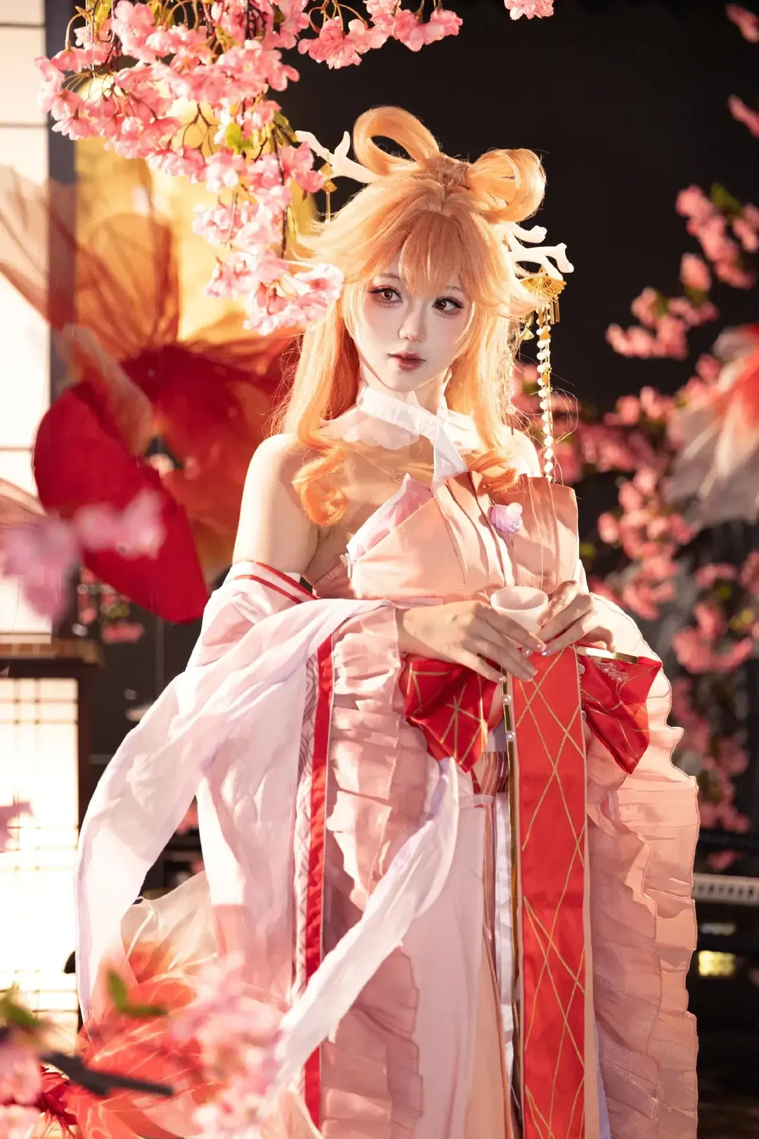 【羽生萌萌香cos】明日方舟的和风金鱼少女 - 第 1 张