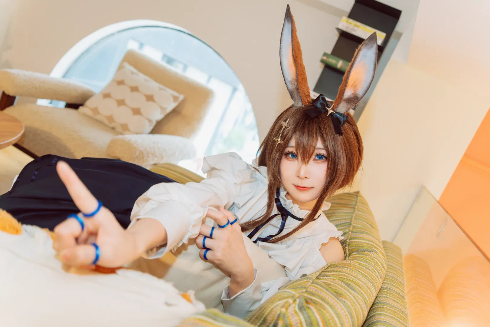 【阿米婭cos】明日方舟阿米婭昨日海造型分享 - 第 3 張