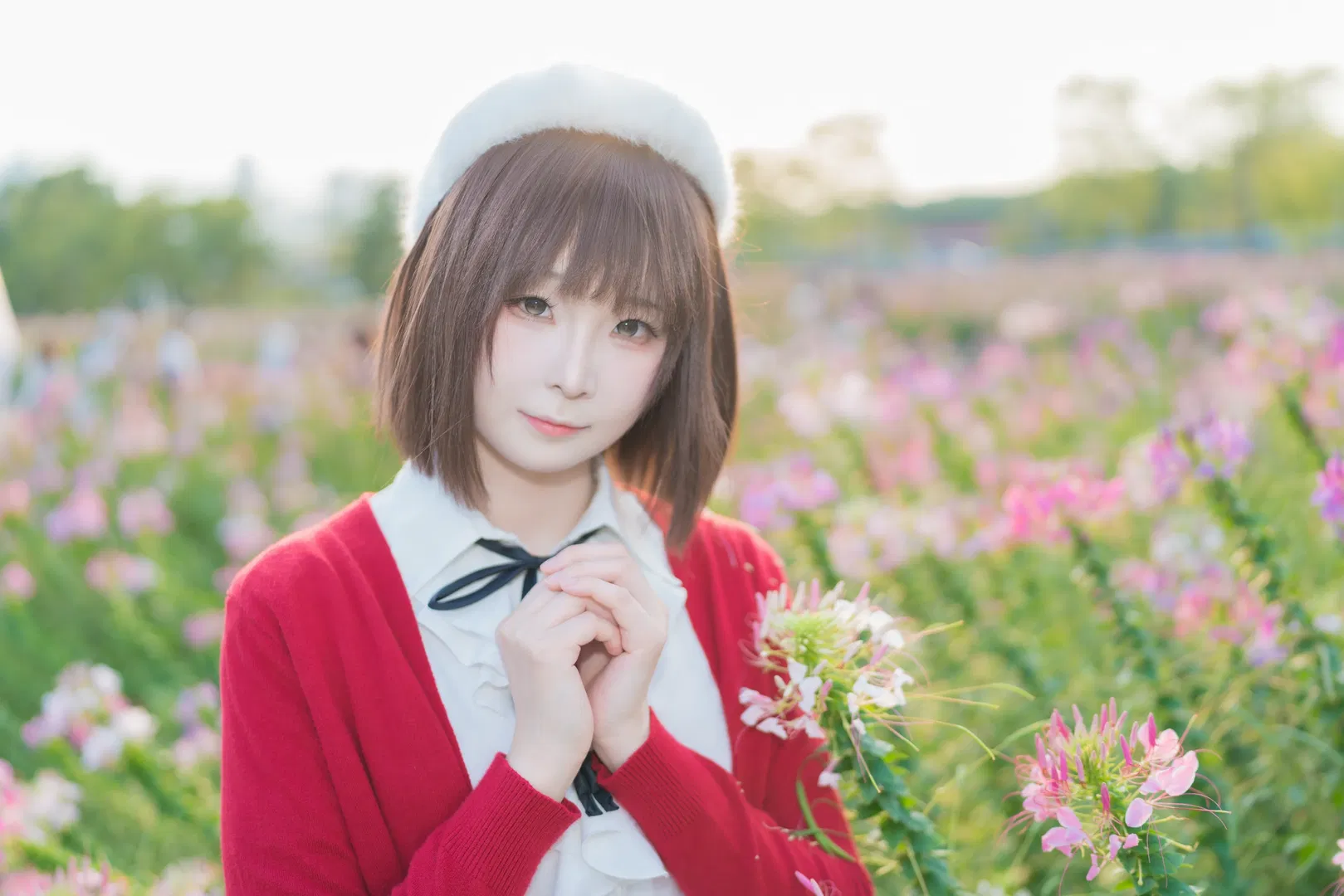 【加藤惠cos】花海中的路人女主 - 第 1 张