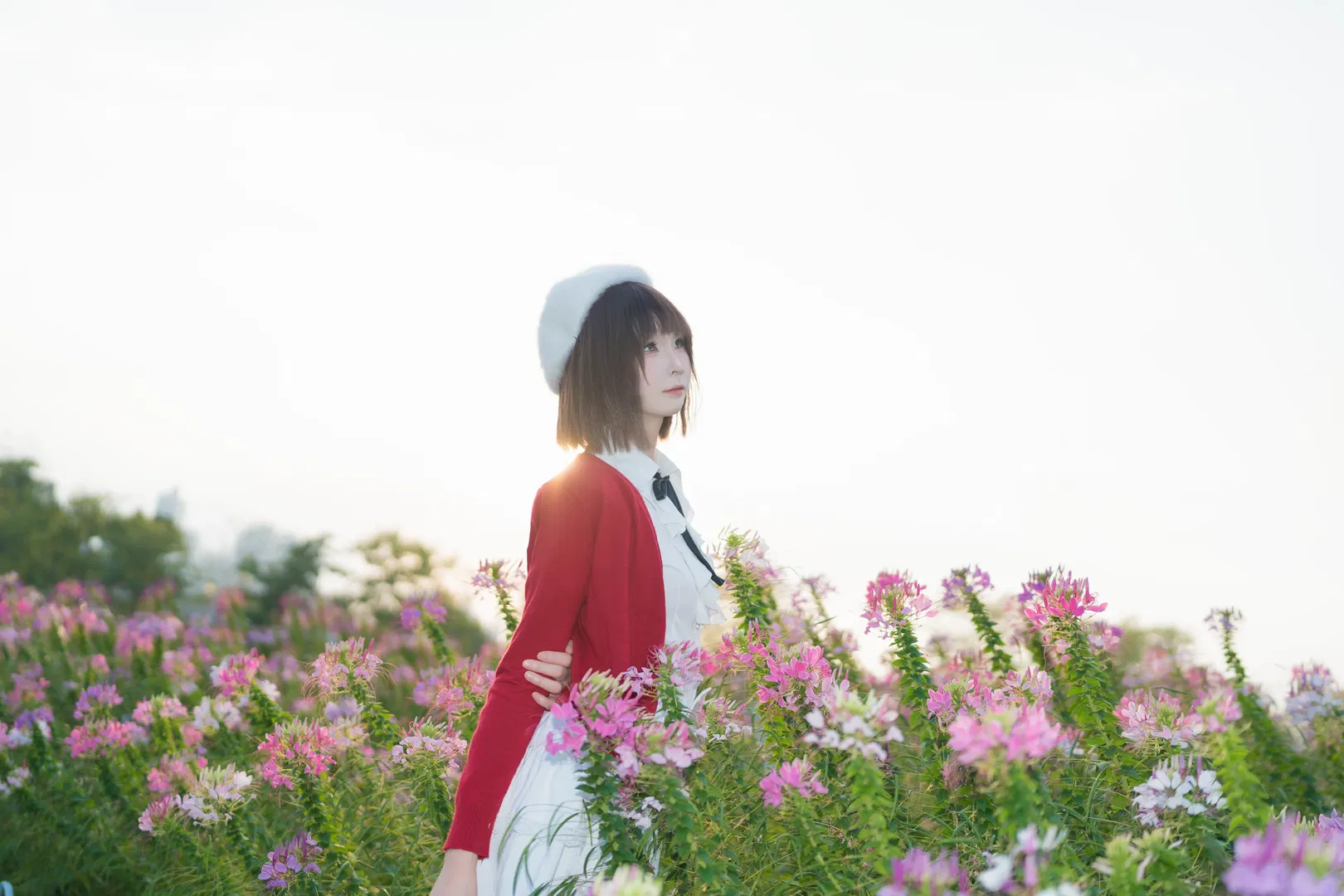 【加藤惠cos】花海中的路人女主 - 第 3 张