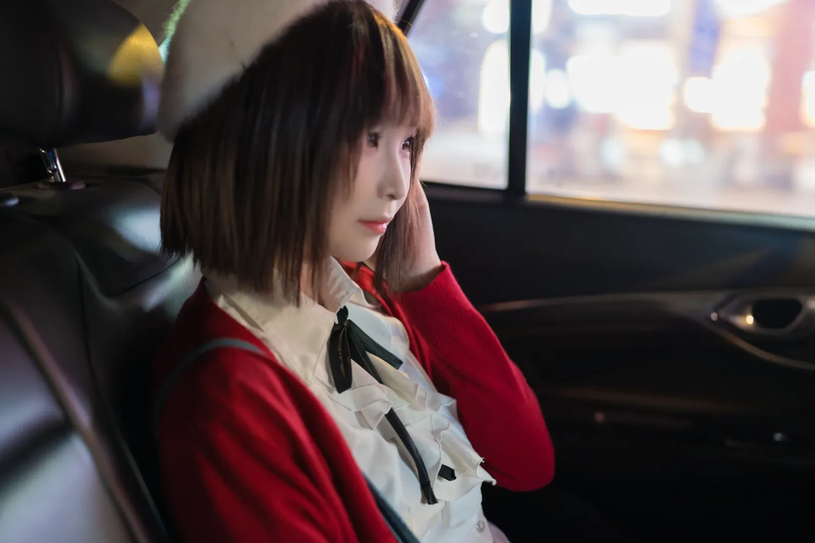 【加藤惠cos】路人女主的養成方法，紅白常服的動漫星城之夜 - 第 1 張