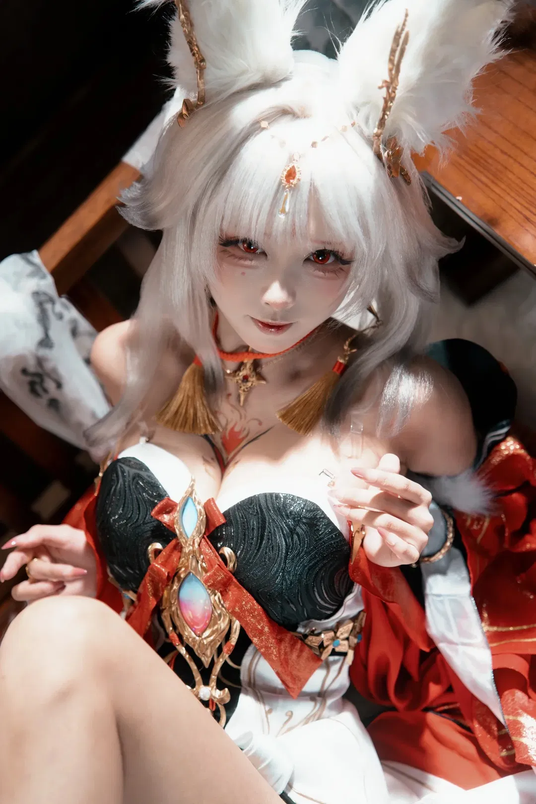 【心月狐cos】鳴潮 調了很有感覺的暗調氛圍感 - 第 1 張