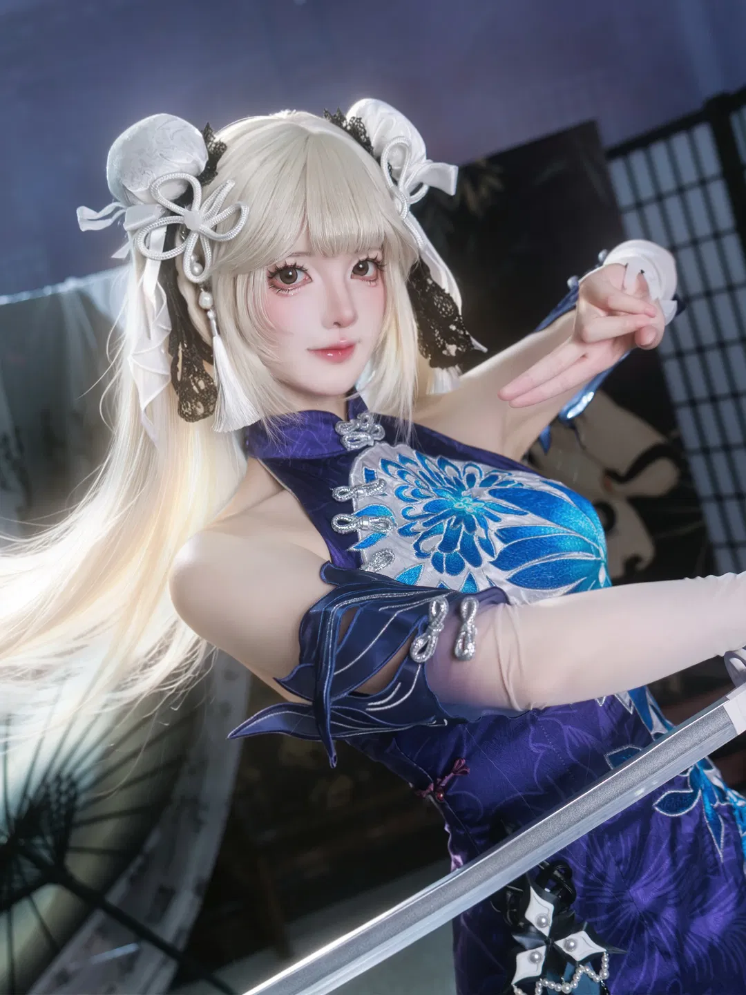 【殷紫萍cos】永劫無間蘭亭月，武漢夢鄉場照記錄 - 第 1 張