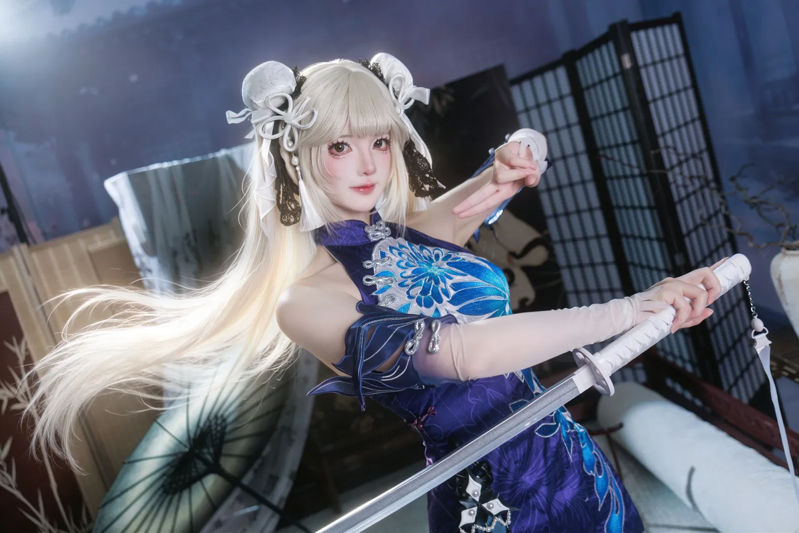 【殷紫萍cos】永劫無間蘭亭月，武漢夢鄉場照記錄 - 第 2 張
