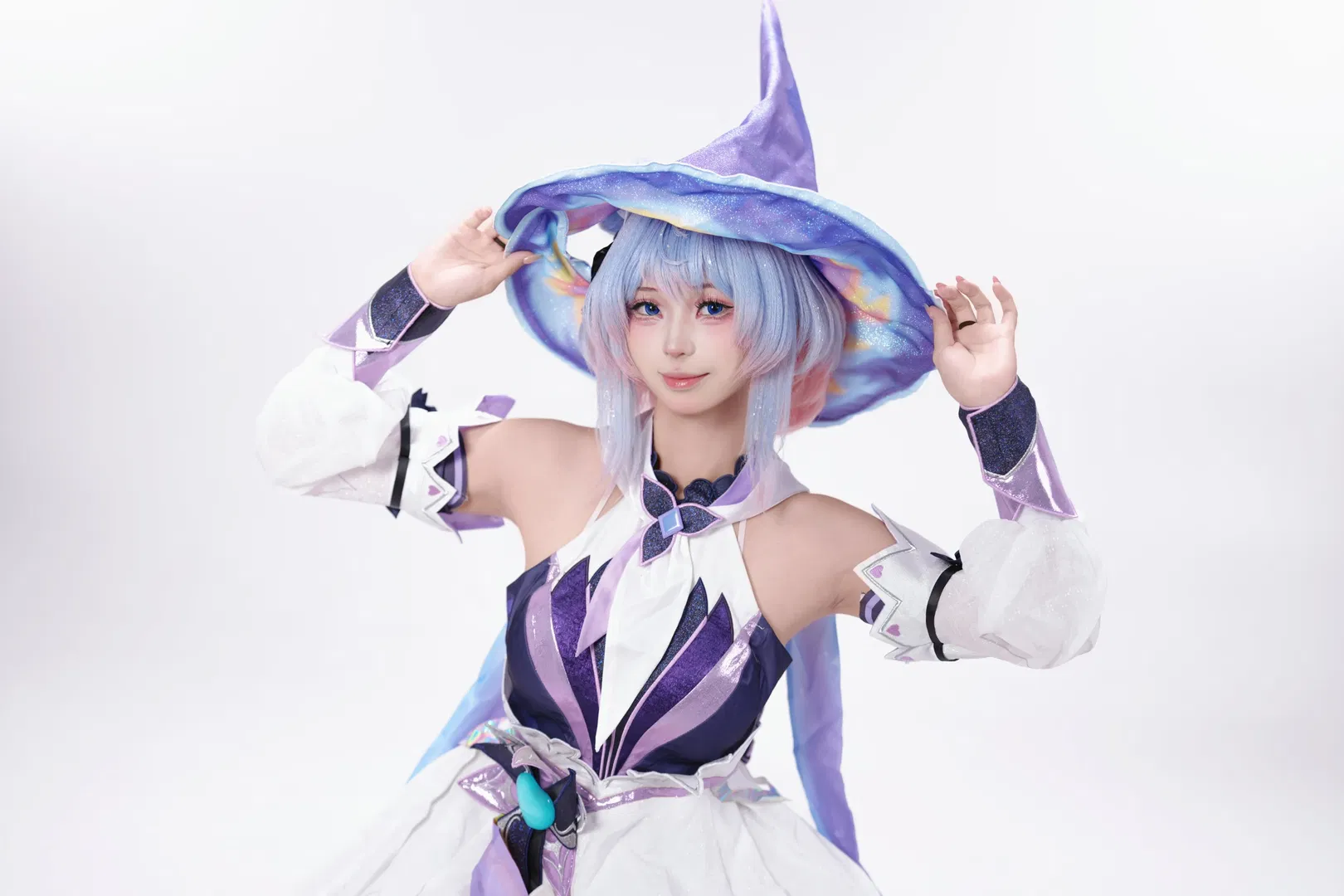 小乔时之魔女cos 王者荣耀白棚拍摄记录 - 第 2 张