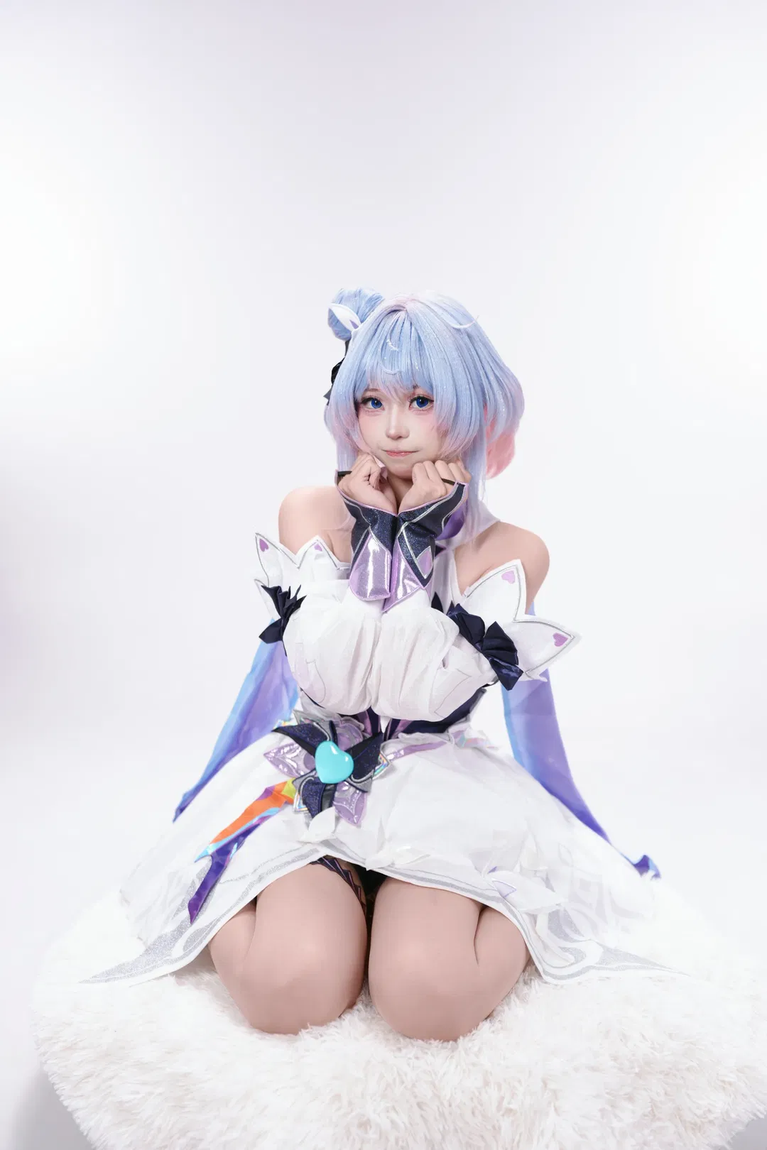 小乔时之魔女cos 王者荣耀白棚拍摄记录 - 第 3 张