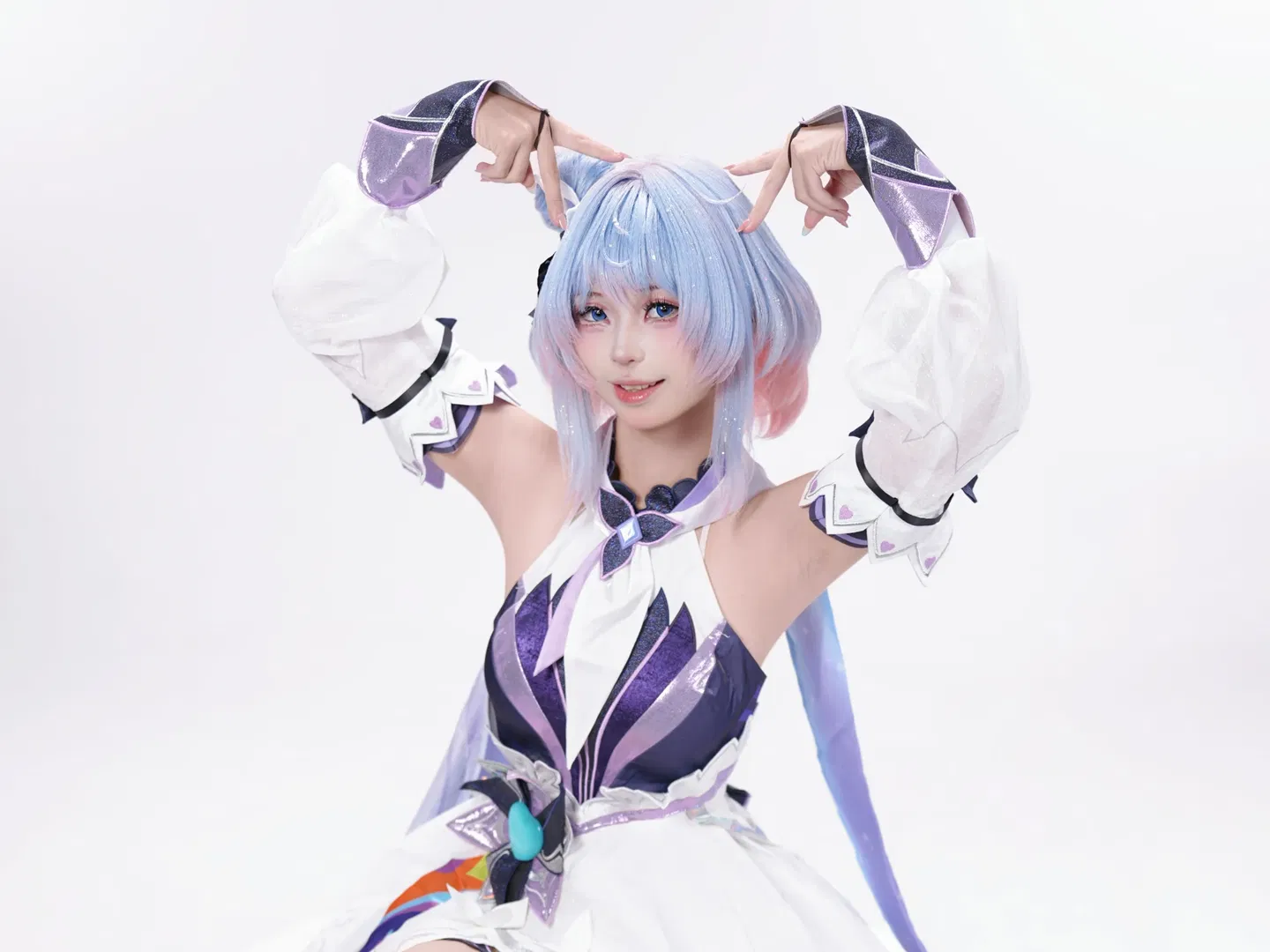 小乔时之魔女cos 王者荣耀白棚拍摄记录 - 第 4 张