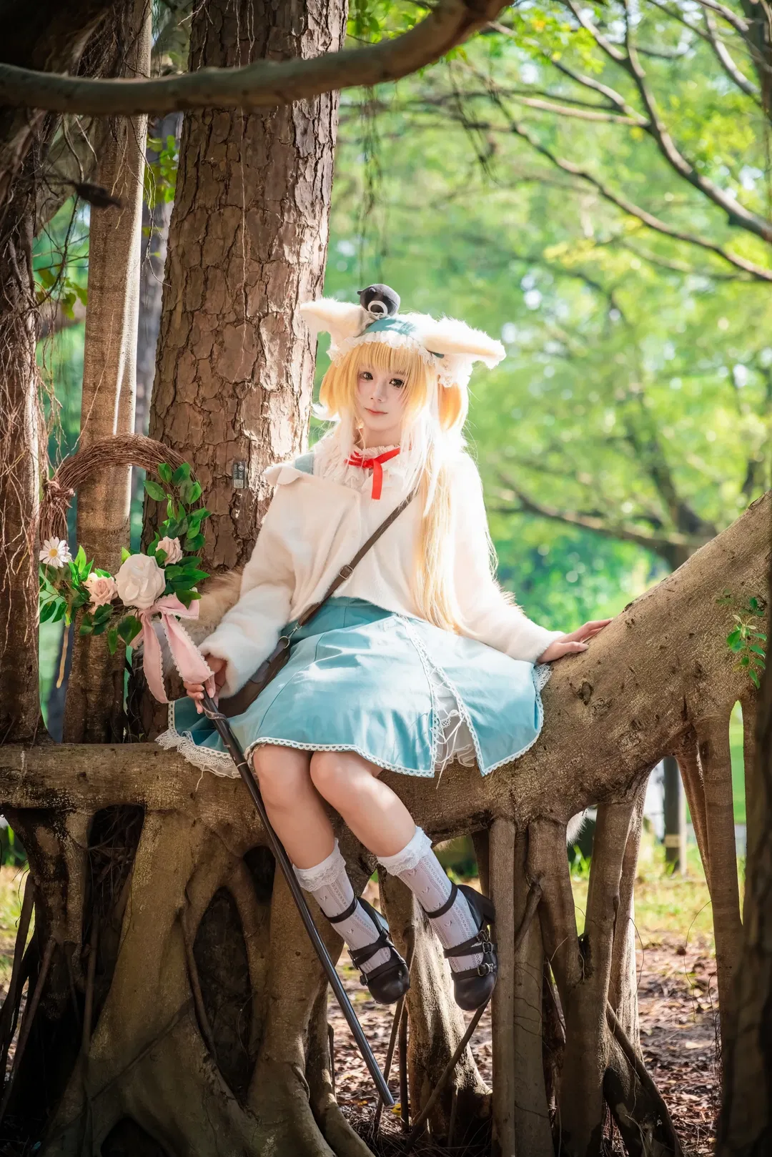 【铃兰cos】明日方舟森林里的光影魔法 - 第 1 张