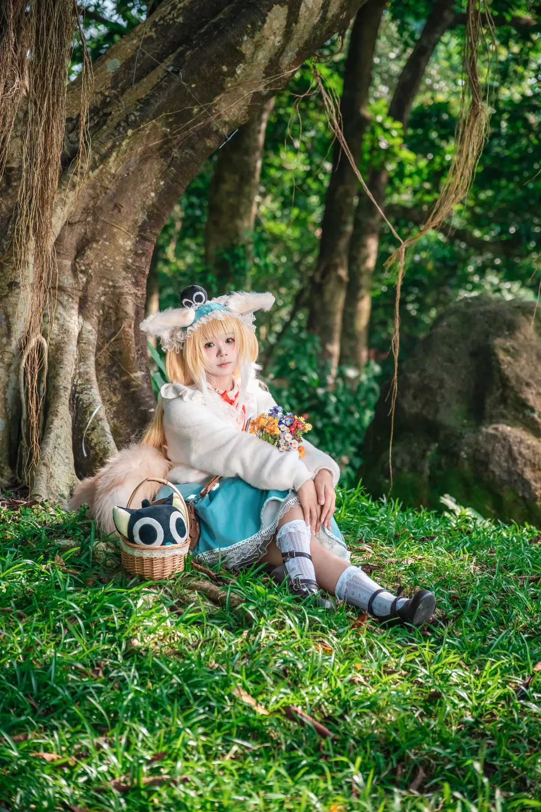 【铃兰cos】明日方舟森林里的光影魔法 - 第 5 张