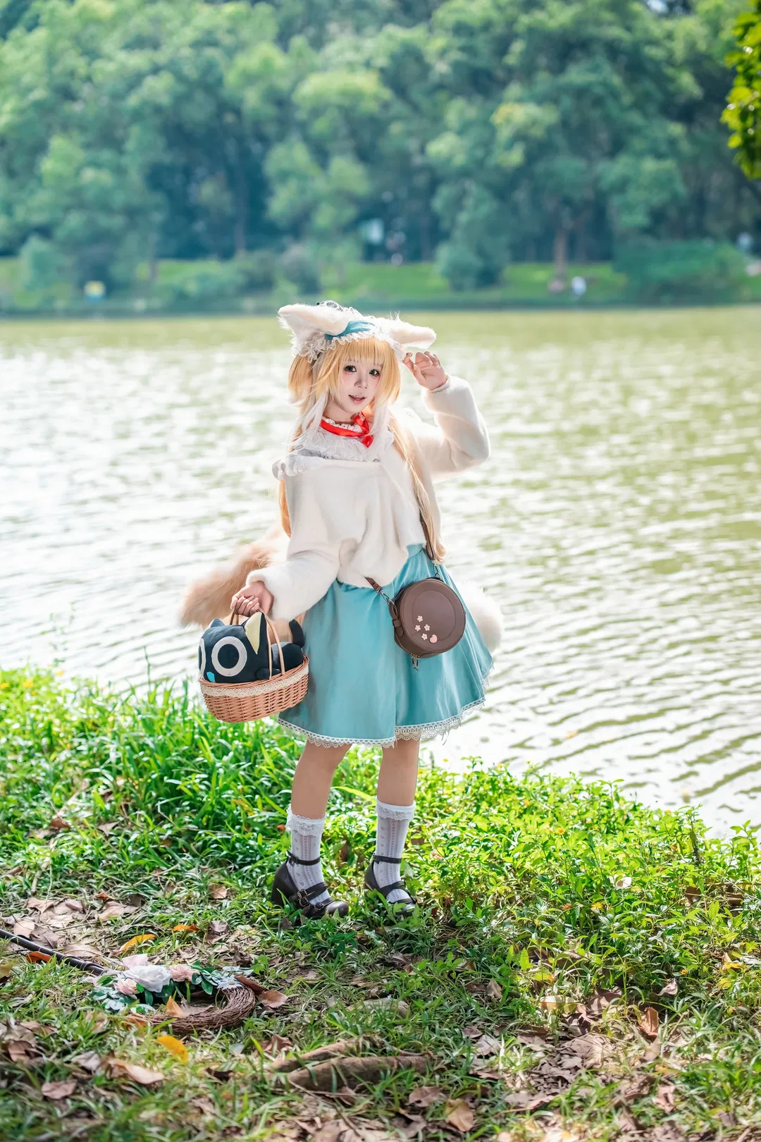 【铃兰cos】明日方舟森林里的光影魔法 - 第 6 张