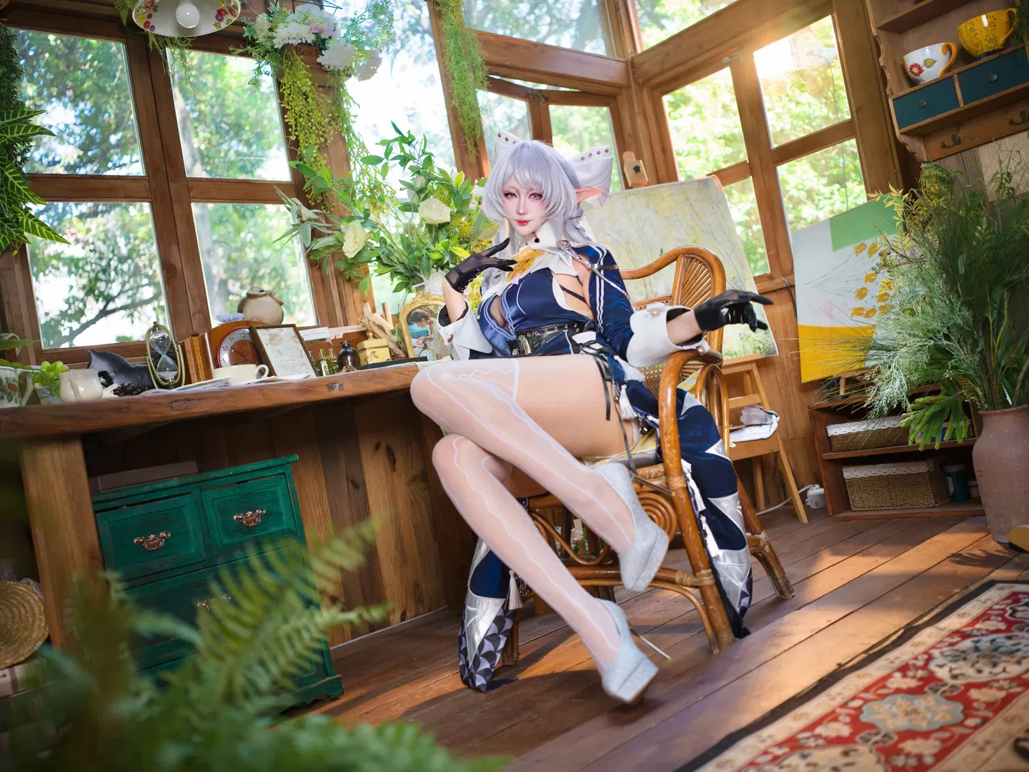 【维琳娜cos】绝区零里的慵懒午后时光 - 第 2 张