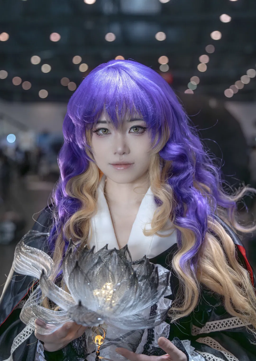 【圣白莲cos】东方project世界线返图，紫金渐变的华丽僧侣 - 第 1 张