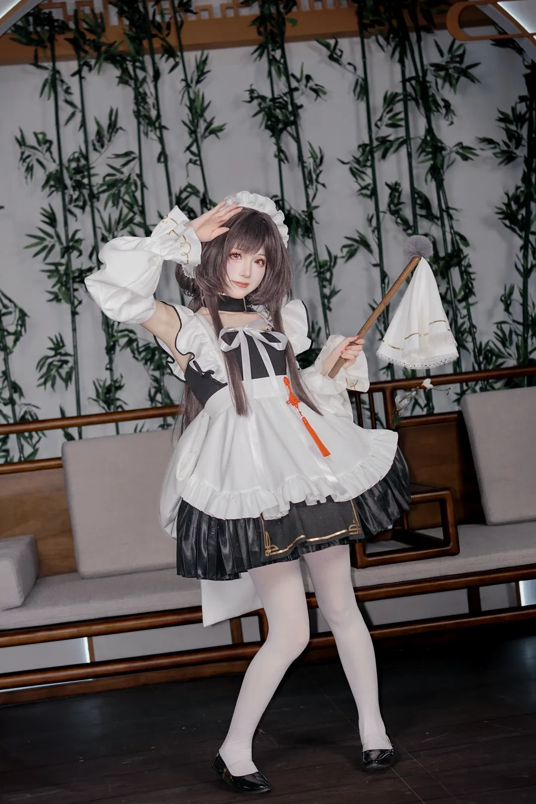 【长风cos】碧蓝航线港区盛夏清凉节，女仆长风为你服务 - 第 1 张