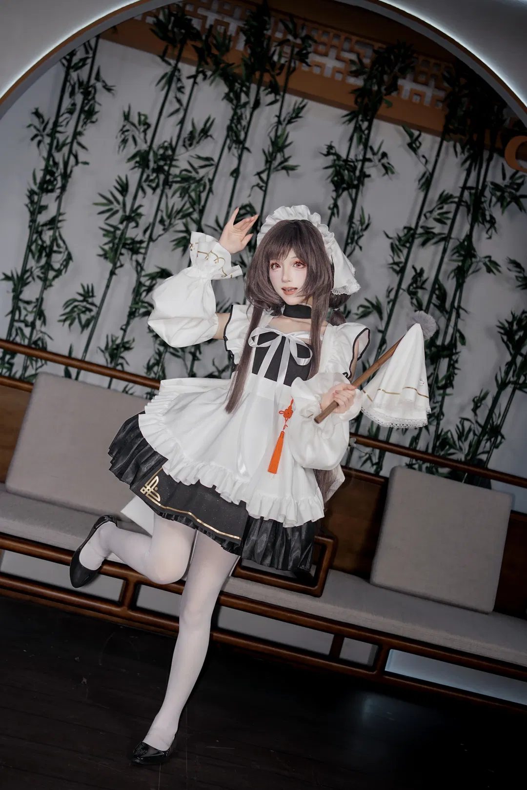 【长风cos】碧蓝航线港区盛夏清凉节，女仆长风为你服务 - 第 2 张