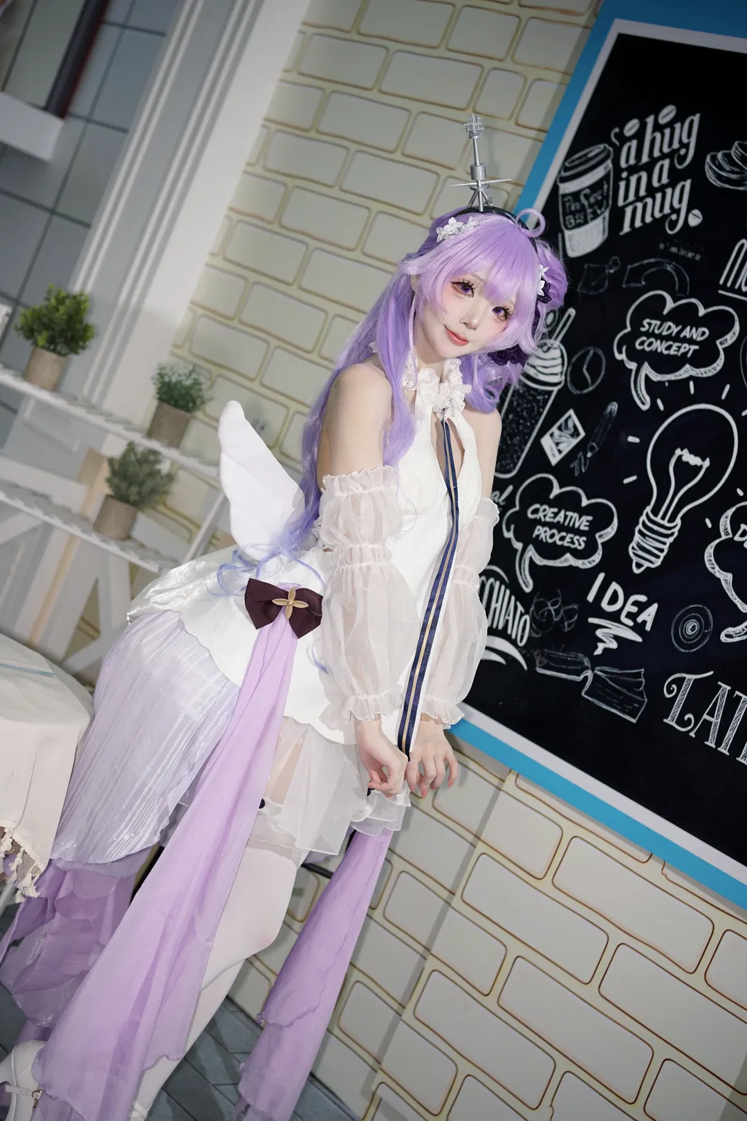 【独角兽cos】碧蓝航线2026港区盛夏清凉节，咖啡厅里的甜美相遇 - 第 1 张