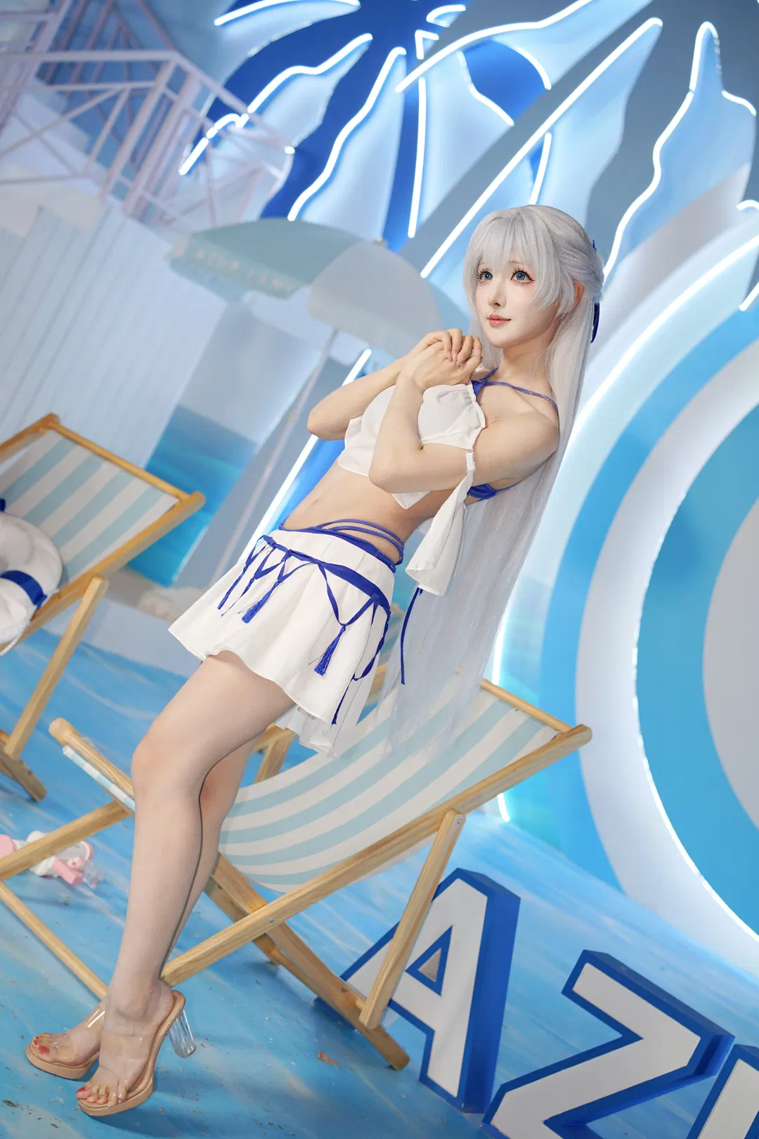 【百眼巨人cos】碧蓝航线2026港区盛夏清凉节泳装拍摄记录 - 第 1 张
