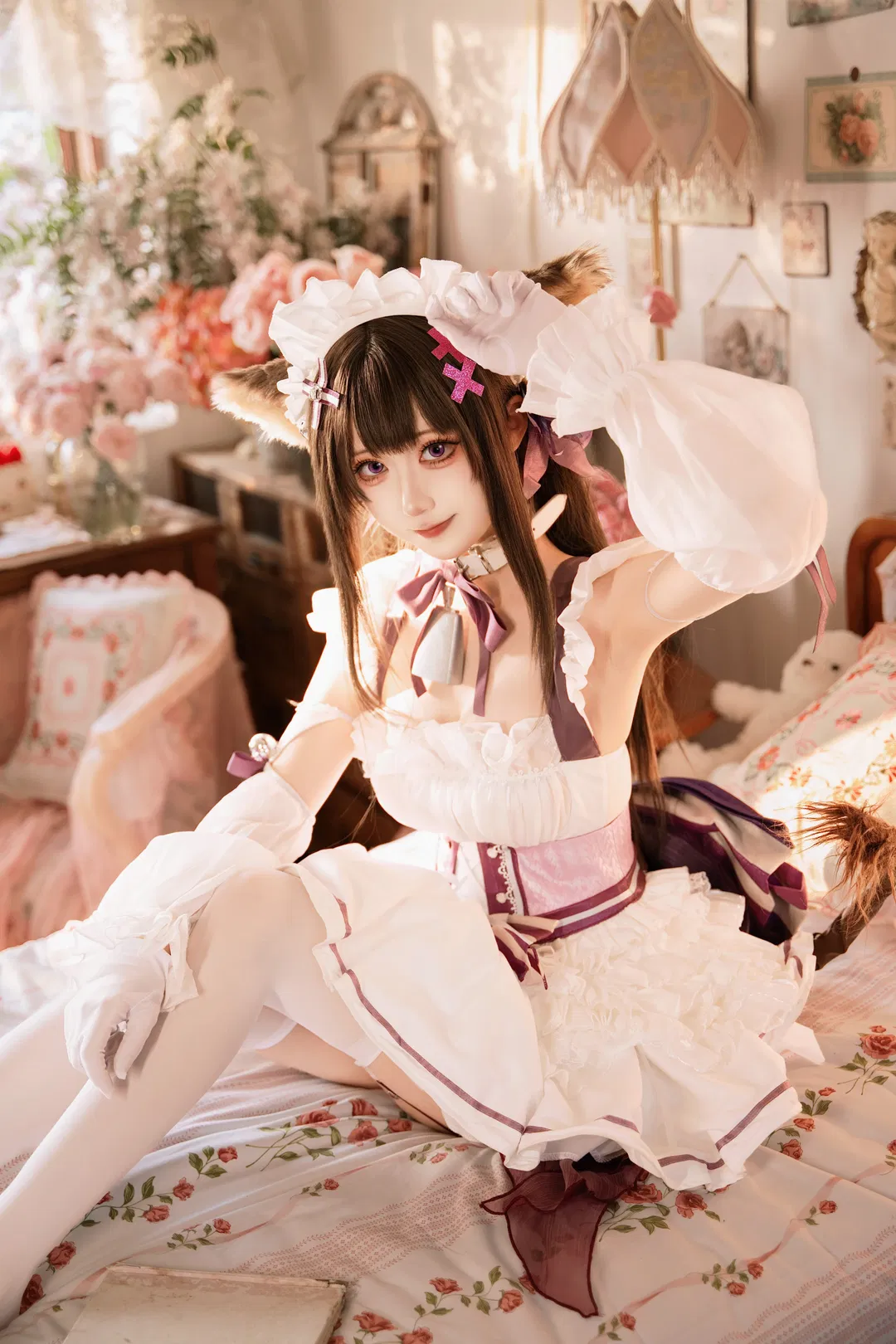 【樫野cos】碧蓝航线牛牛女仆装的棚拍记录 - 第 1 张