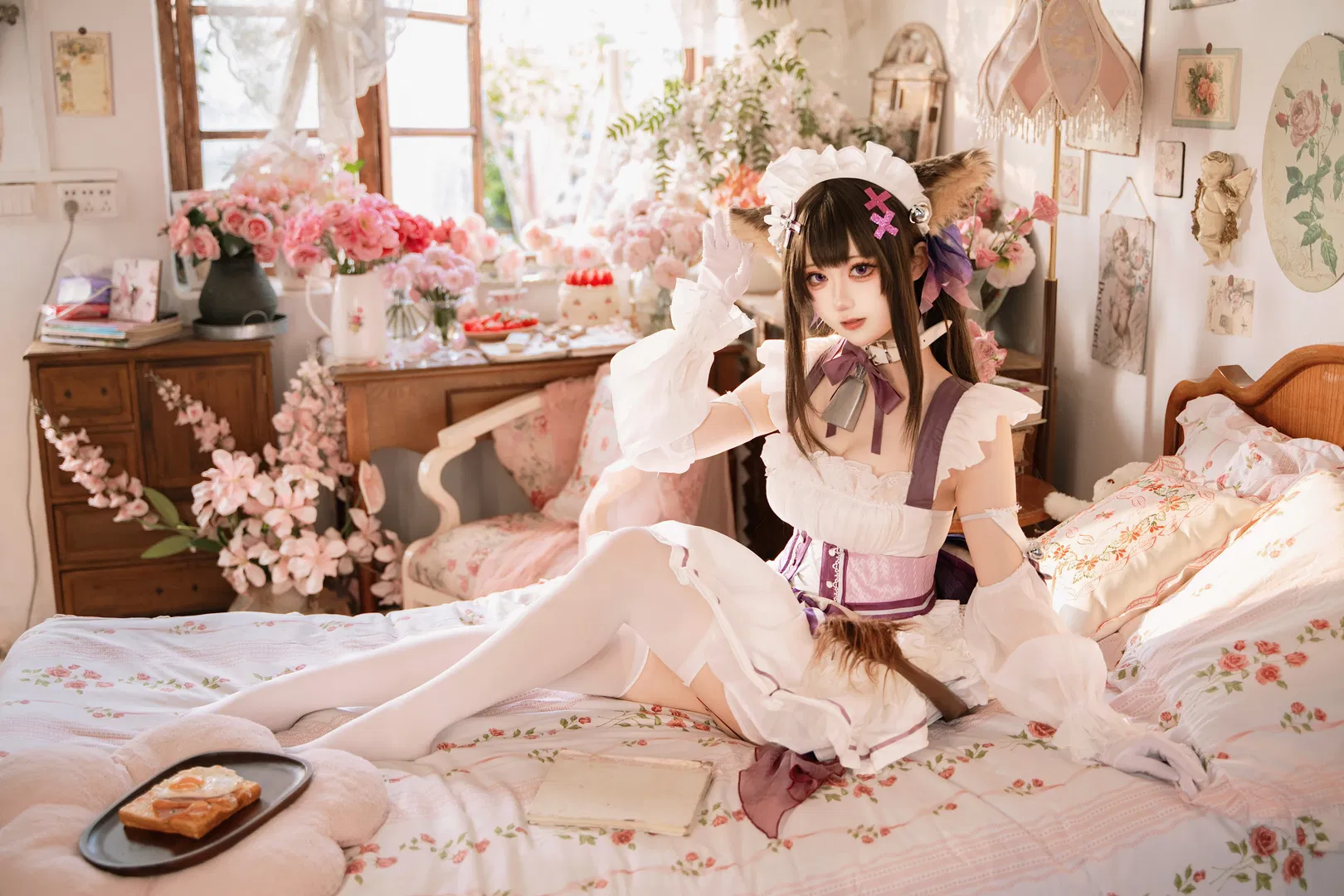 【樫野cos】碧蓝航线牛牛女仆装的棚拍记录 - 第 2 张