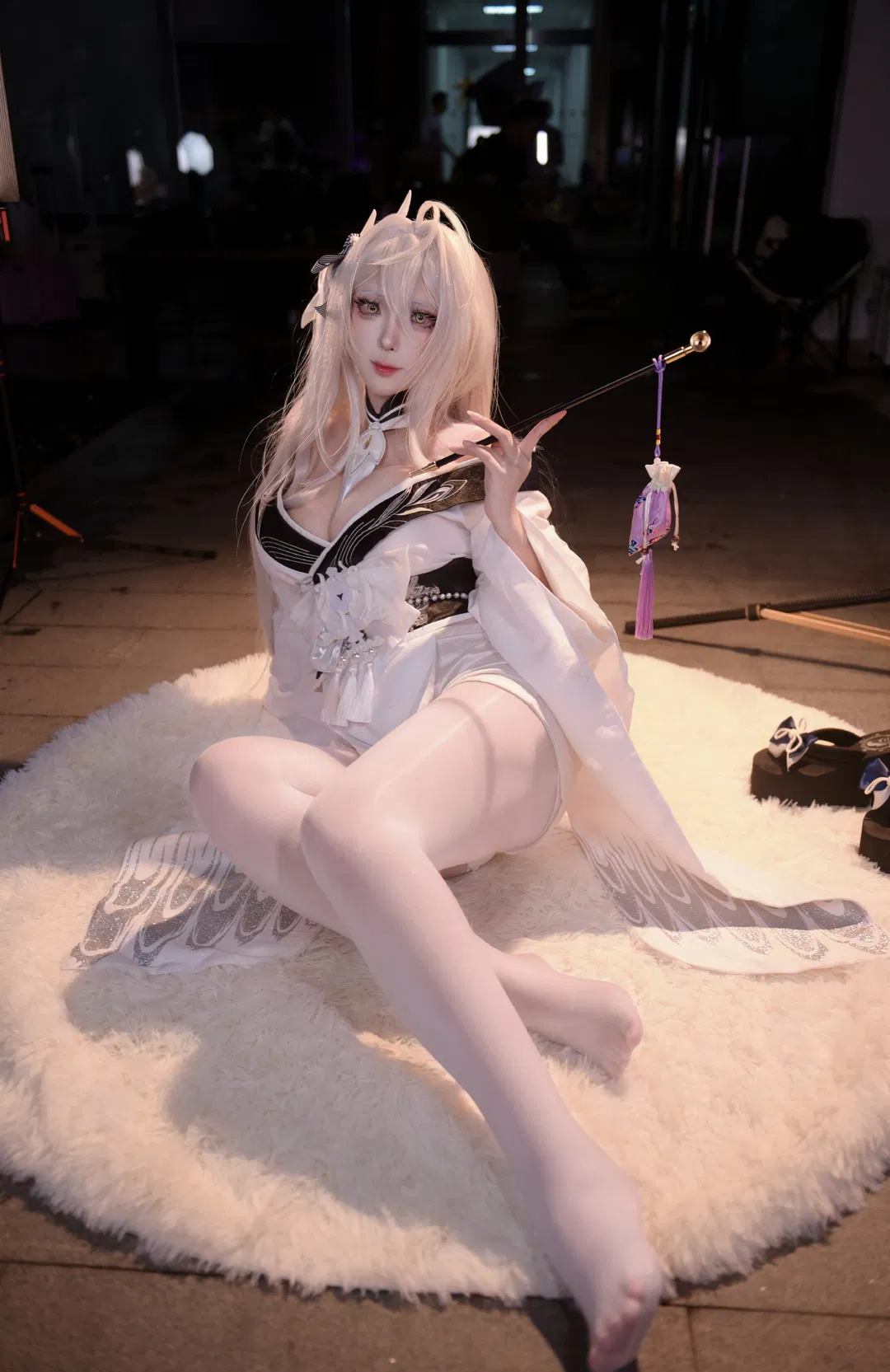 【白凤cos】碧蓝航线白凤，CICF漫展白色系造型