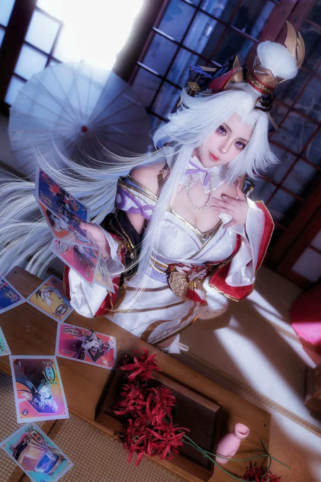 【不知火舞cos】王者榮耀不知火舞無雙花合鬥，和風幻境中的魅惑對決 - 第 6 張