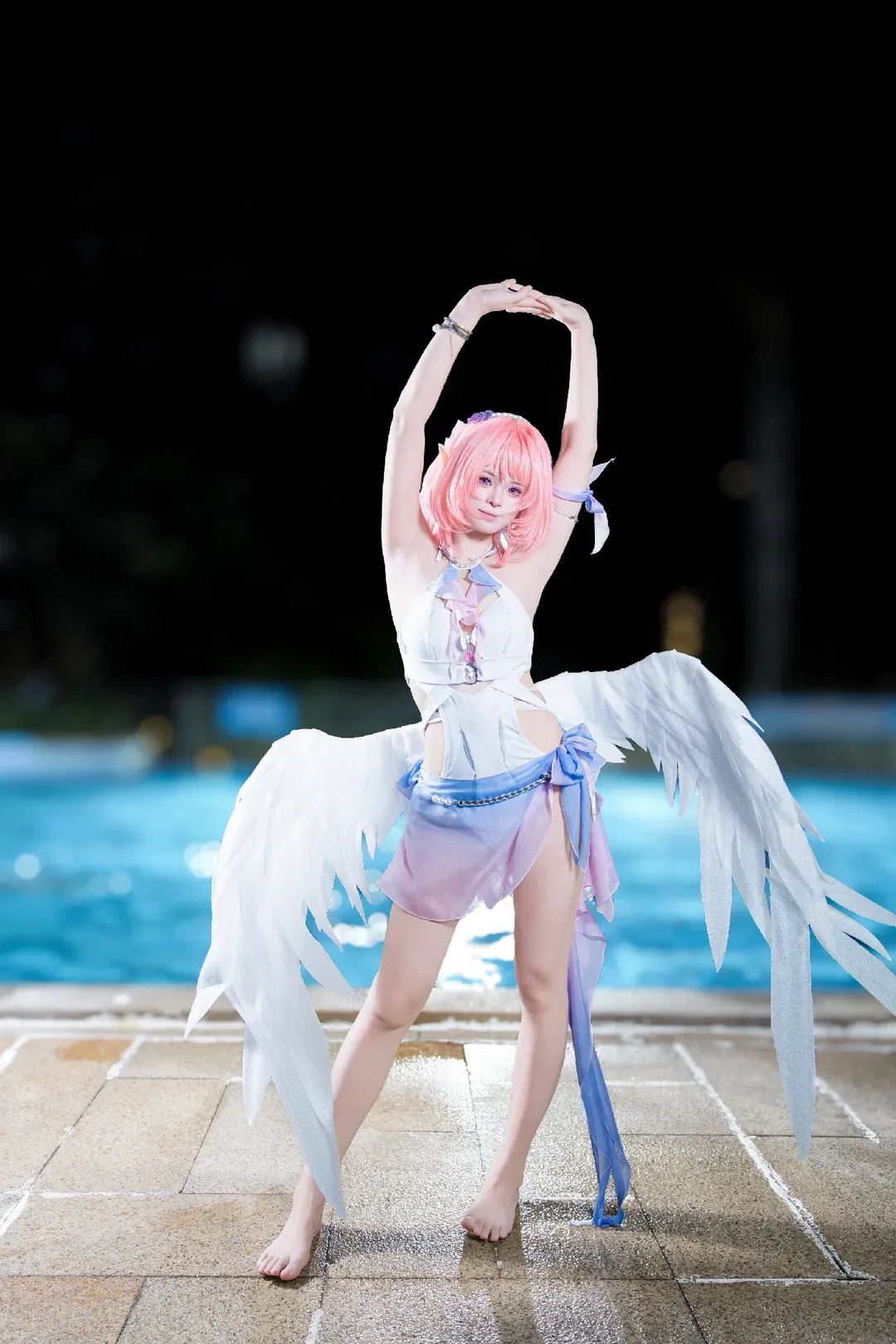 [Remielle cosplay] Zenless Zone Zero: A summer poolside rendezvous - Image 13