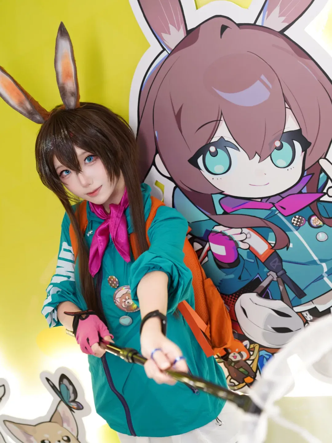 【阿米婭cos】紅山動物園明日方舟快閃叢林癥結返圖 - 第 1 張