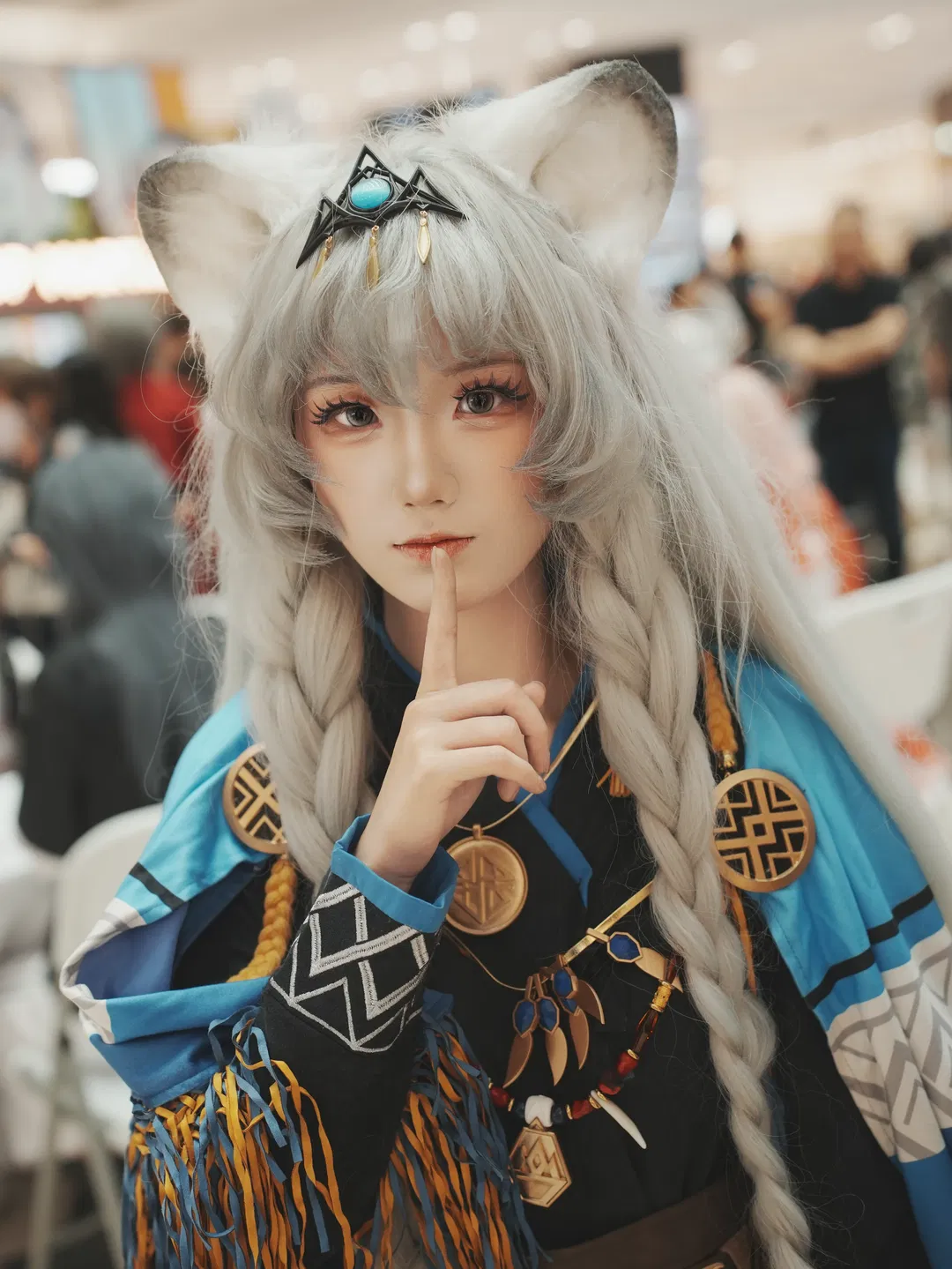 【初雪cos】明日方舟聖聆初雪的妝造分享與原相機碎碎念 - 第 1 張