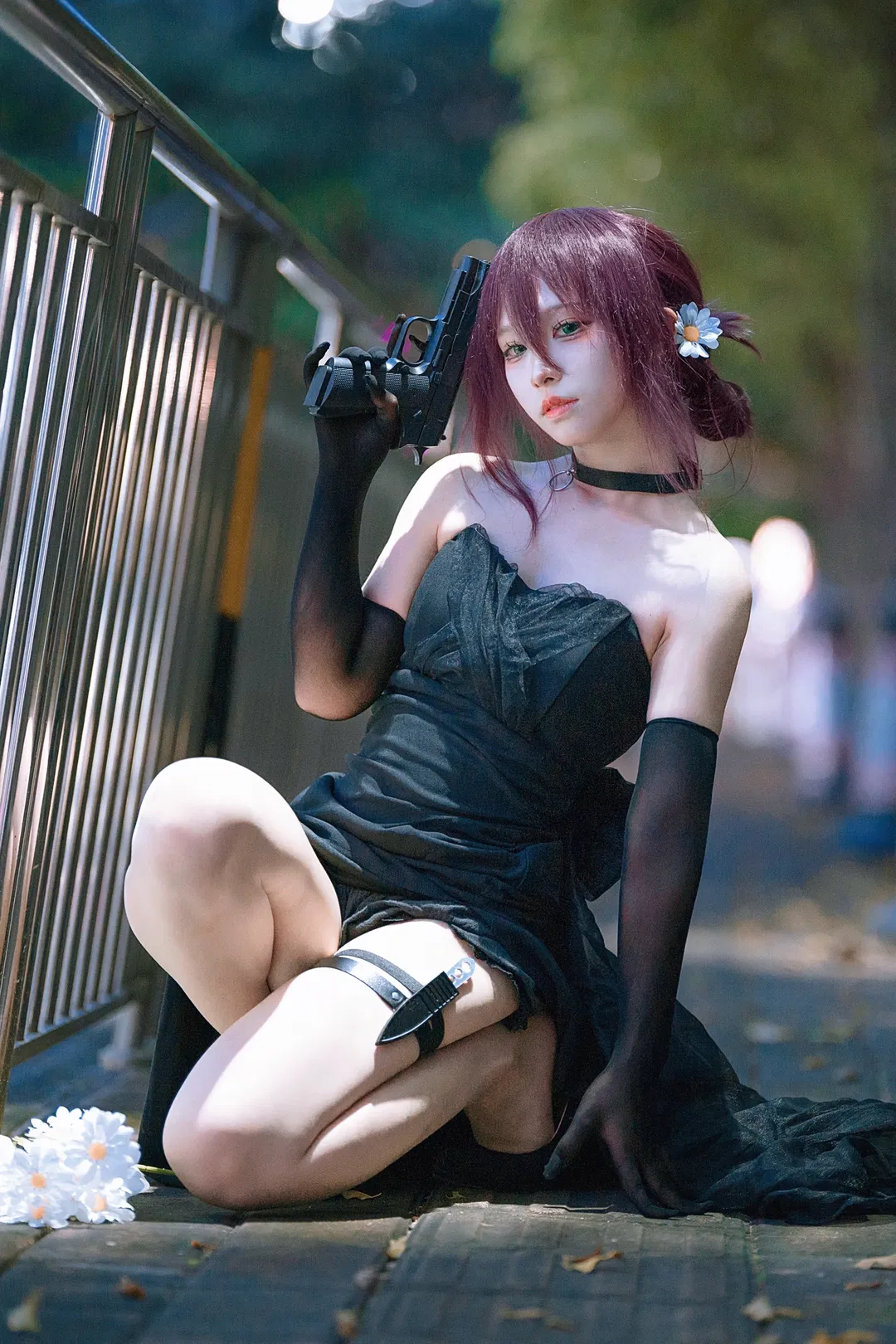 【蕾塞cos】电锯人里的危险又迷人的礼服恶魔 - 第 1 张