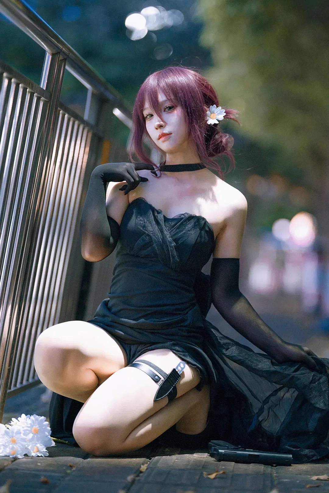【蕾塞cos】电锯人里的危险又迷人的礼服恶魔 - 第 3 张