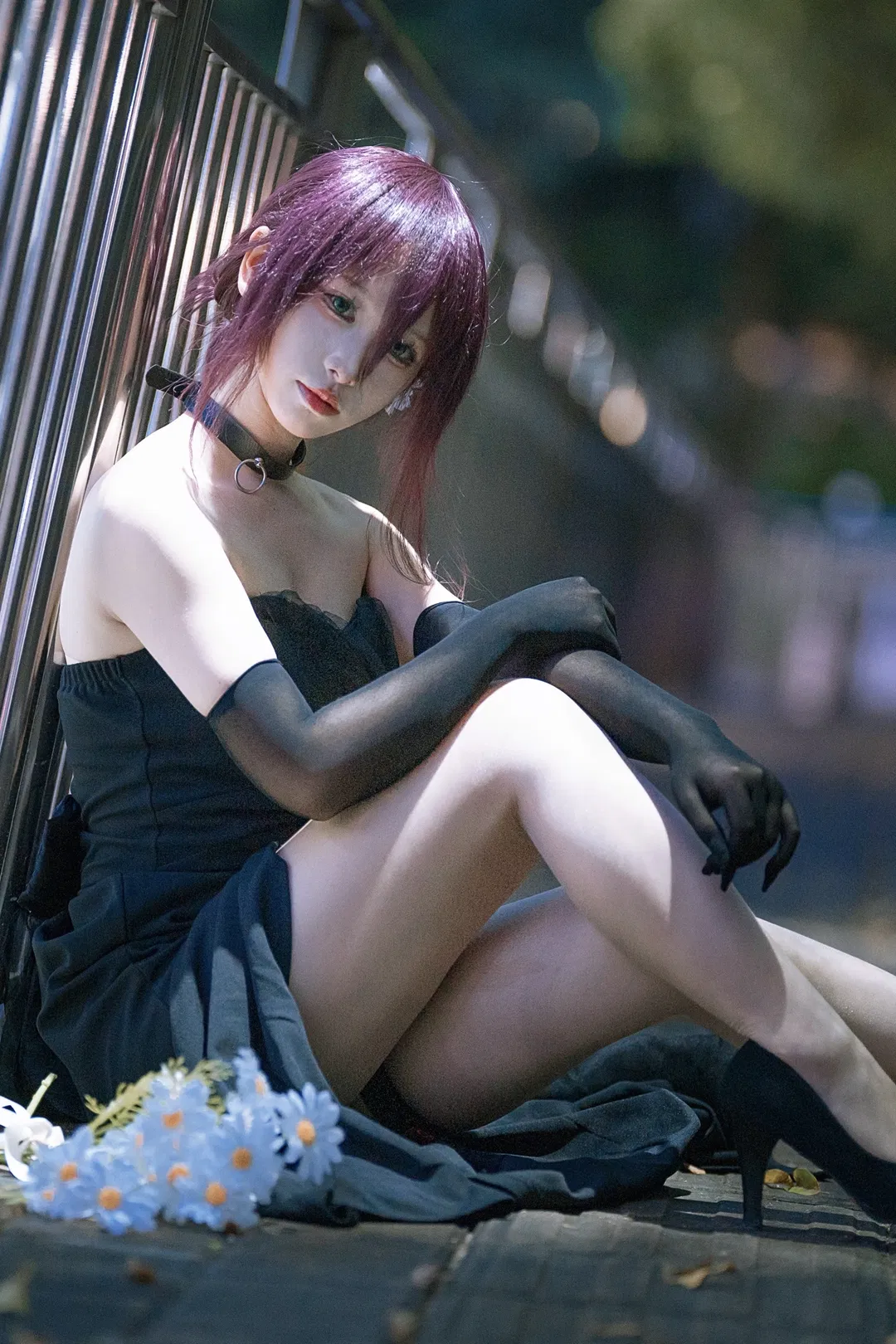 【蕾塞cos】电锯人里的危险又迷人的礼服恶魔 - 第 4 张
