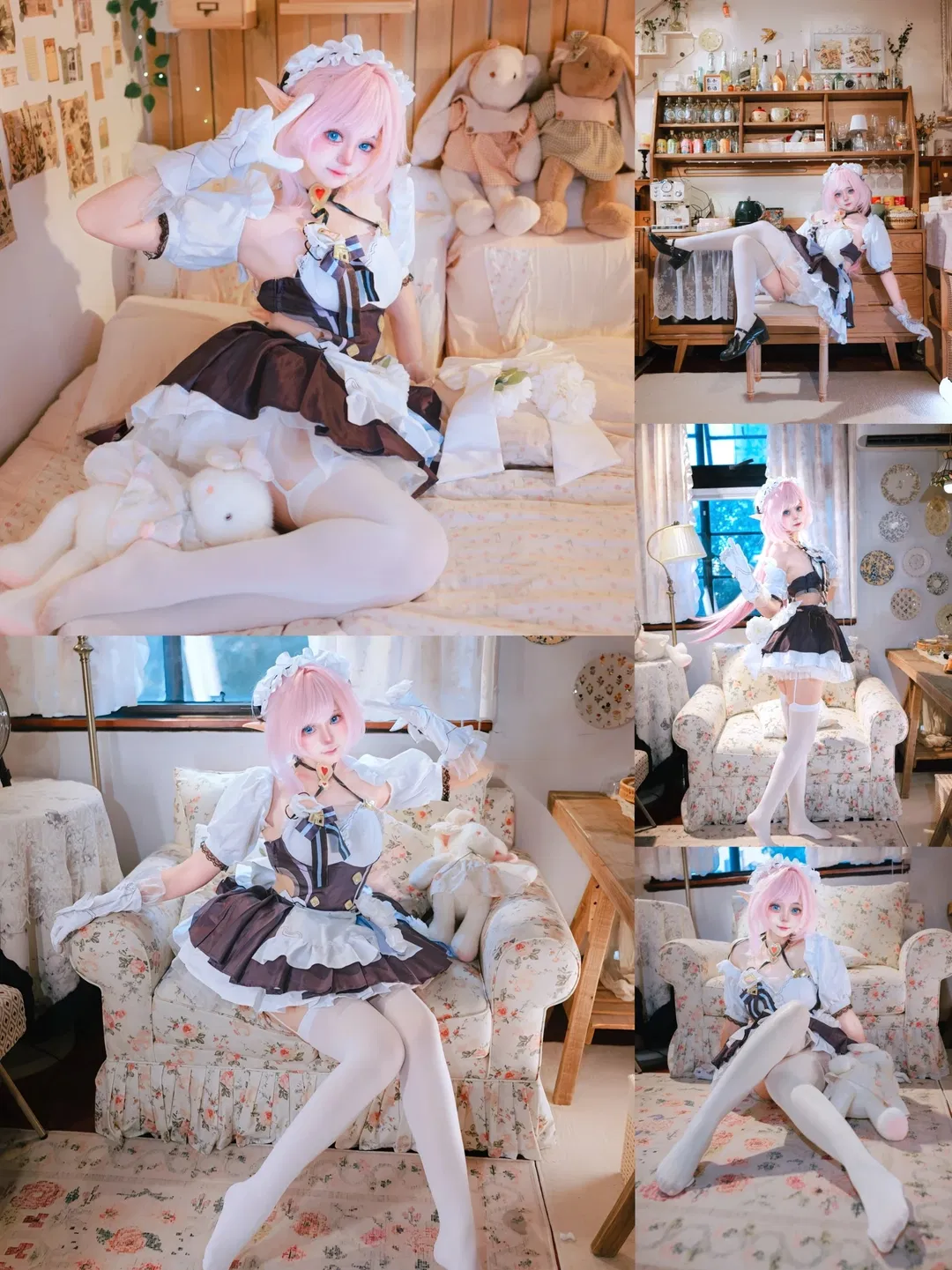 【爱莉希雅cos】崩坏3如果她只是一个享受下午茶的普通女孩 - 第 2 张