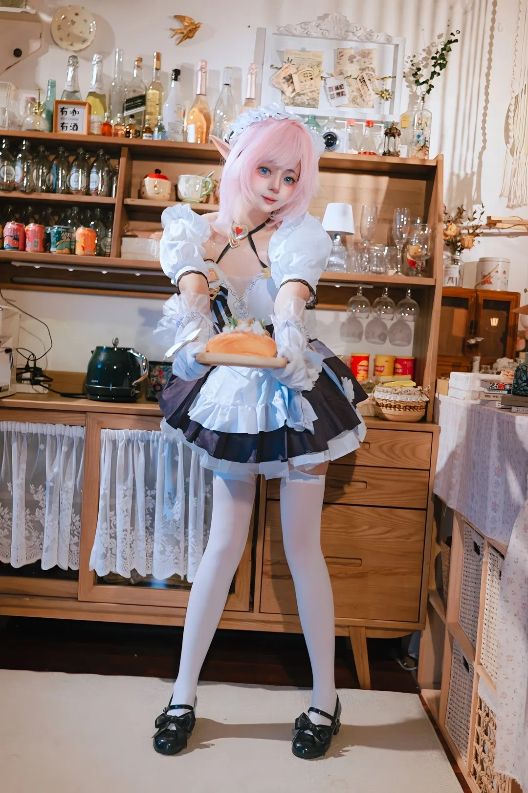【爱莉希雅cos】崩坏3如果她只是一个享受下午茶的普通女孩 - 第 5 张