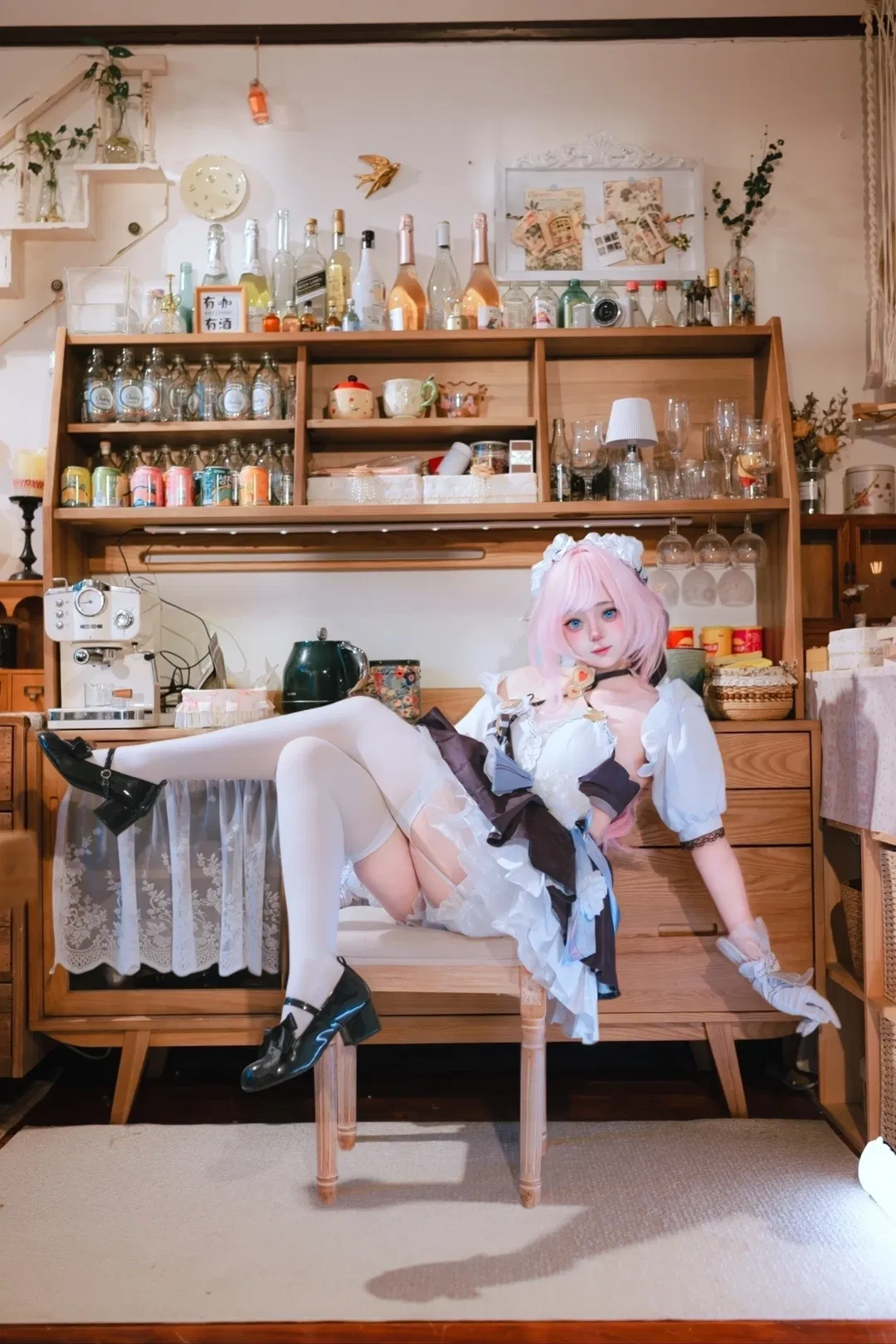 【爱莉希雅cos】崩坏3如果她只是一个享受下午茶的普通女孩 - 第 6 张
